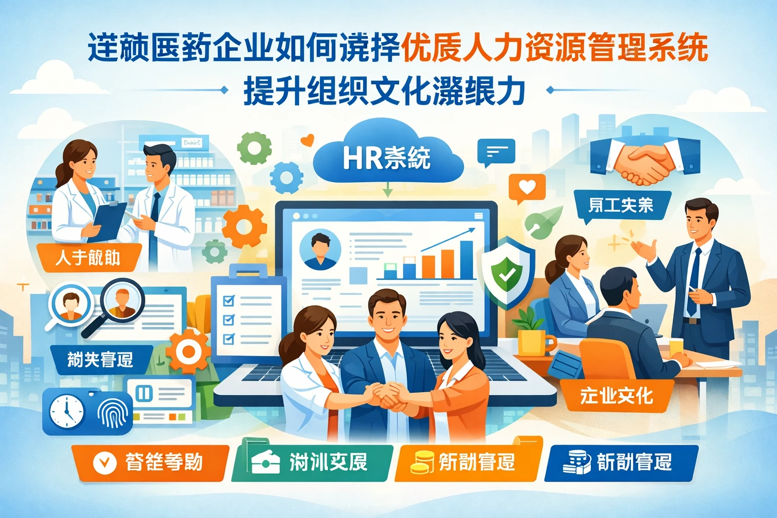 连锁医药企业如何选择优质人力资源管理系统提升组织文化凝聚力