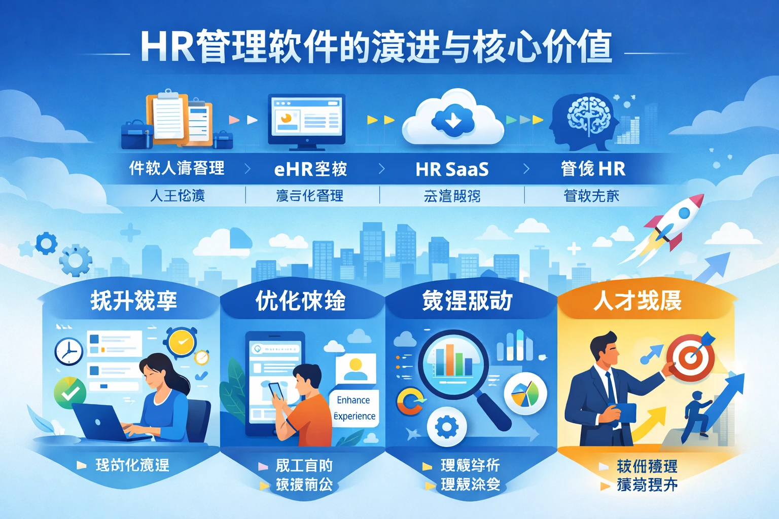 HR管理软件的演进与核心价值