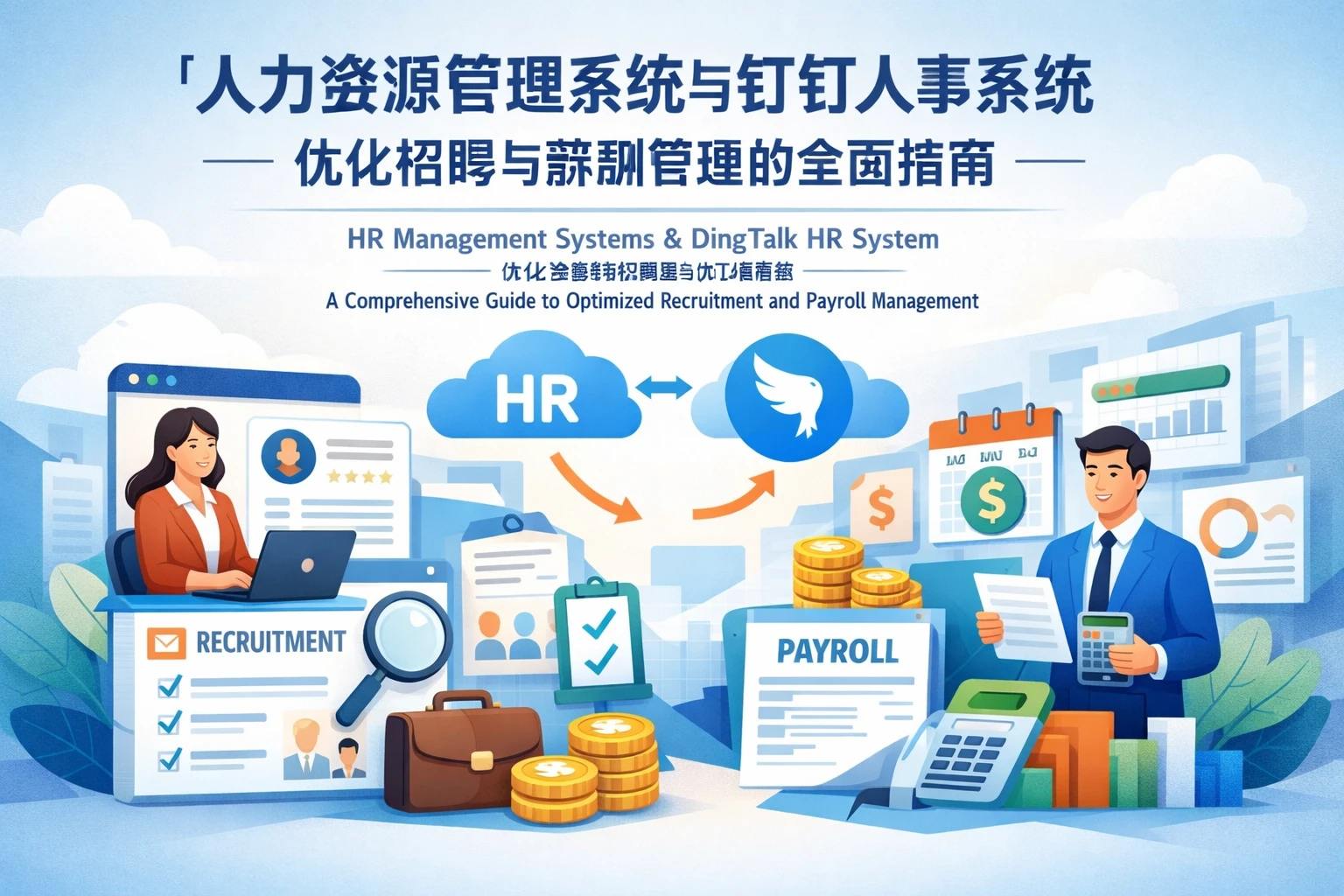 人力资源管理系统与钉钉人事系统：优化招聘与薪酬管理的全面指南
