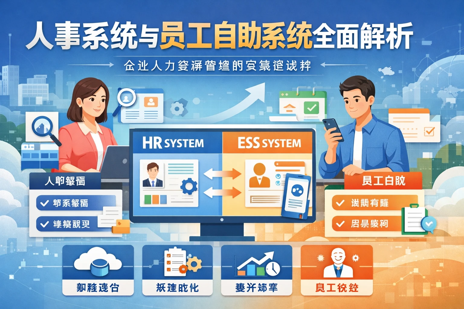 人事系统与员工自助系统全面解析：企业人力资源管理的关键选择