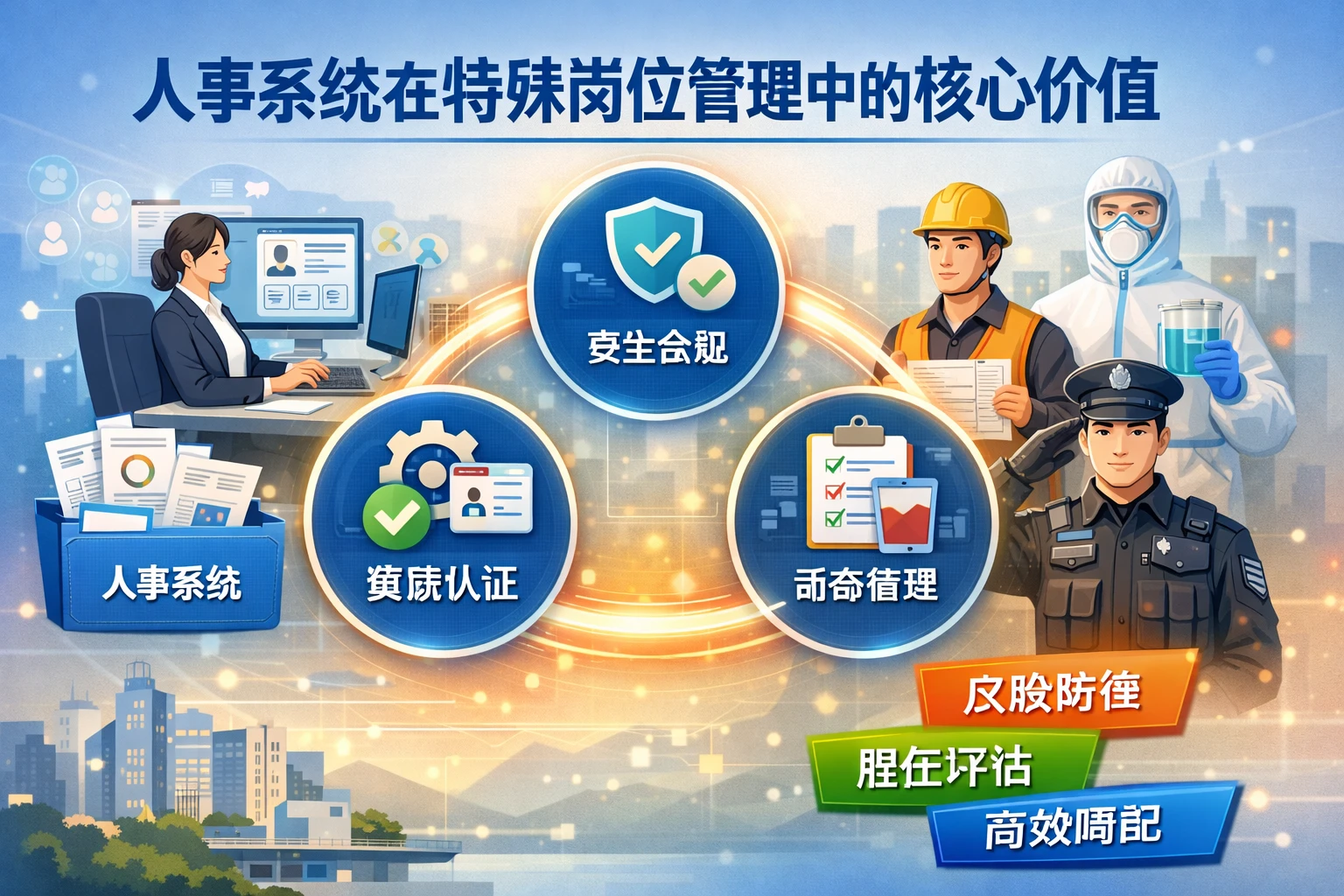 人事系统在特殊岗位管理中的核心价值