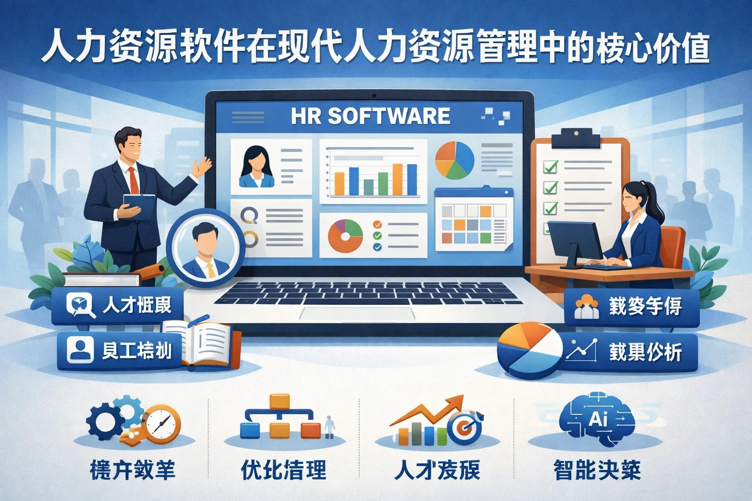 人力资源软件在现代人力资源管理中的核心价值