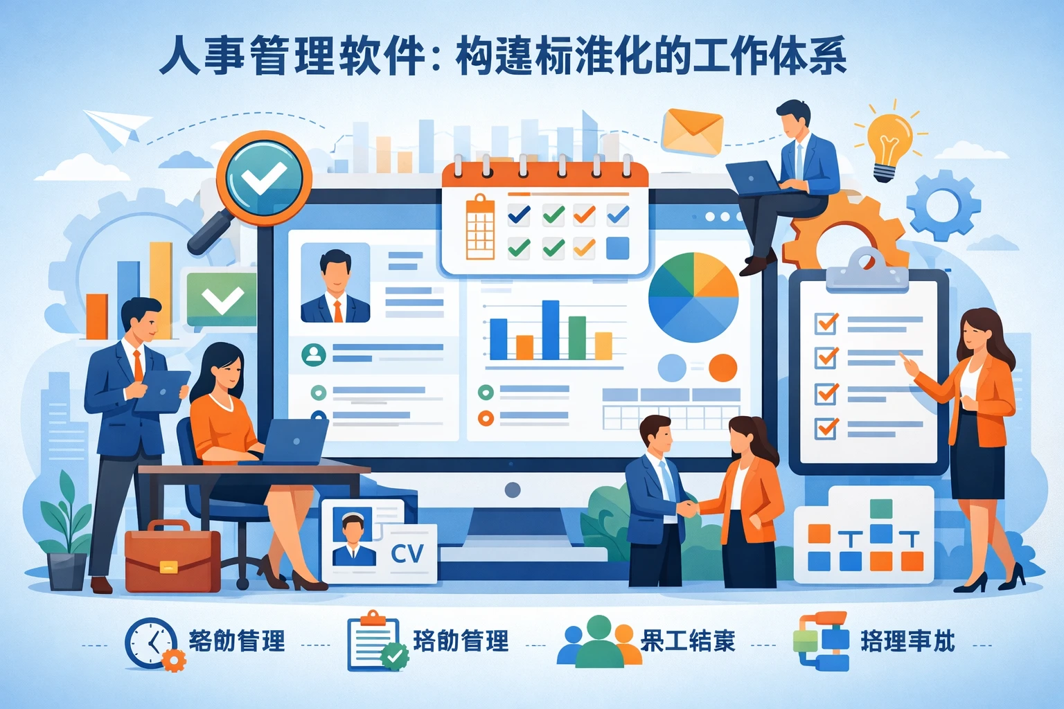 人事管理软件：构建标准化的工作体系