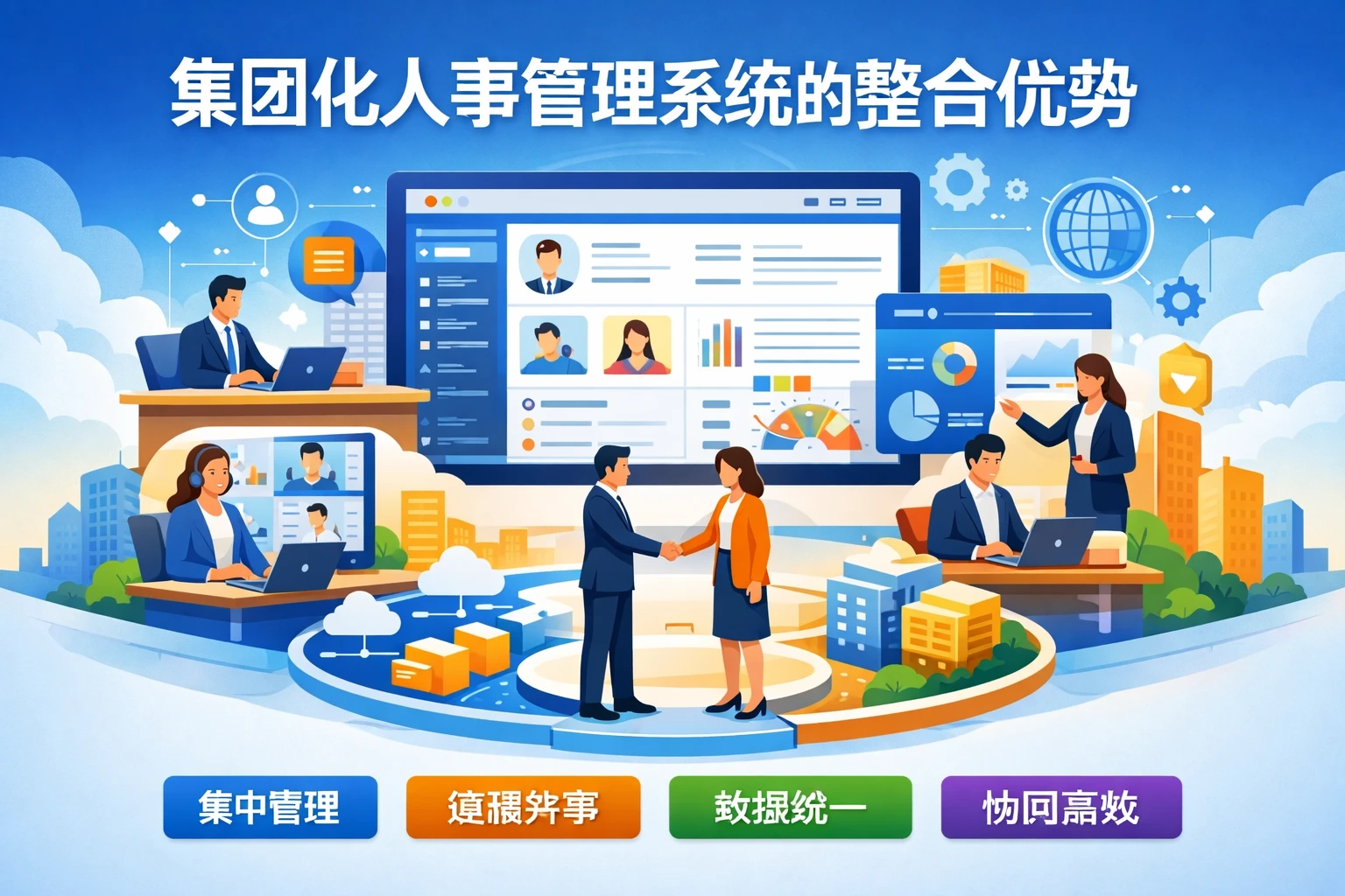 集团化人事管理系统的整合优势