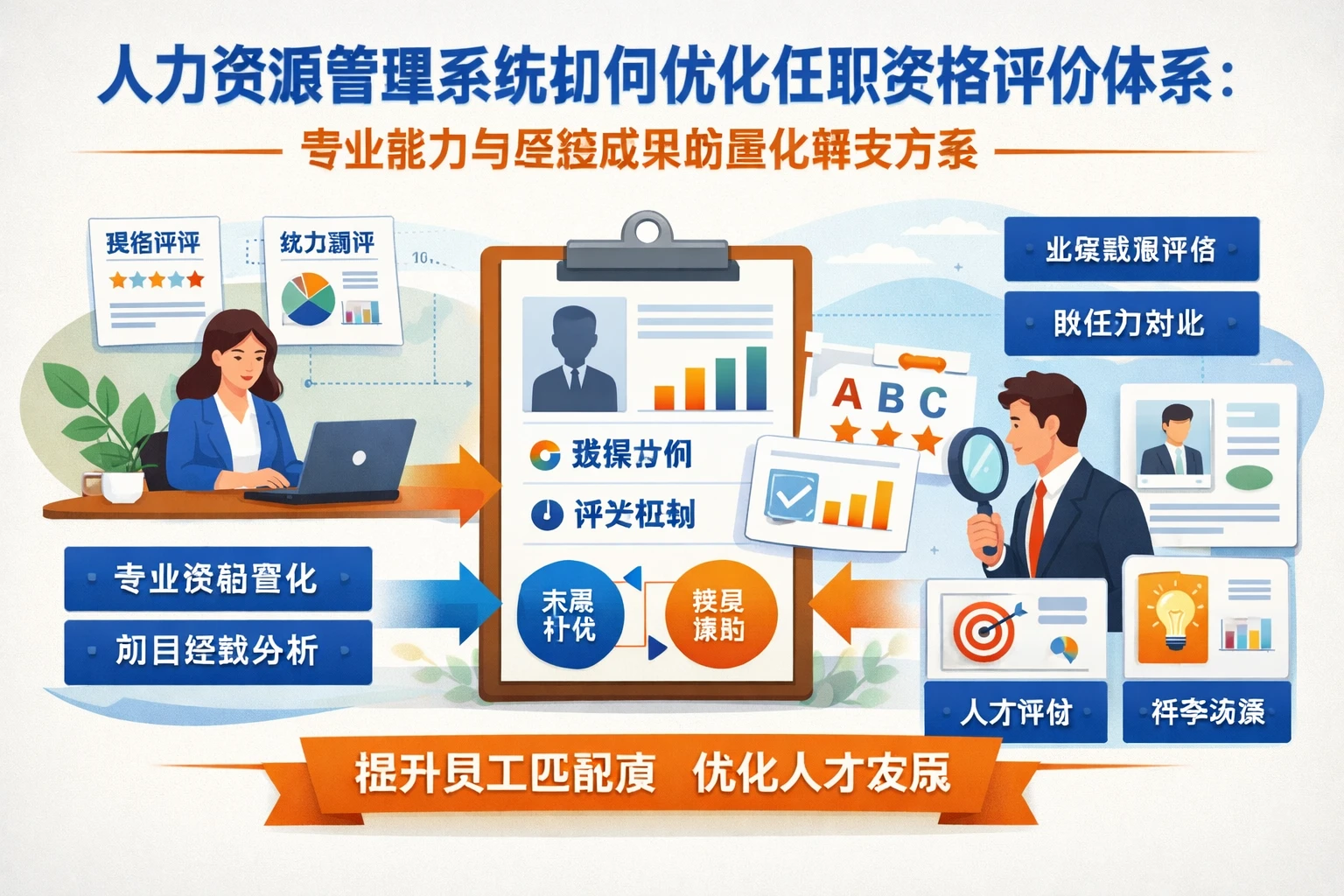 人力资源管理系统如何优化任职资格评价体系：专业能力与经验成果的量化解决方案
