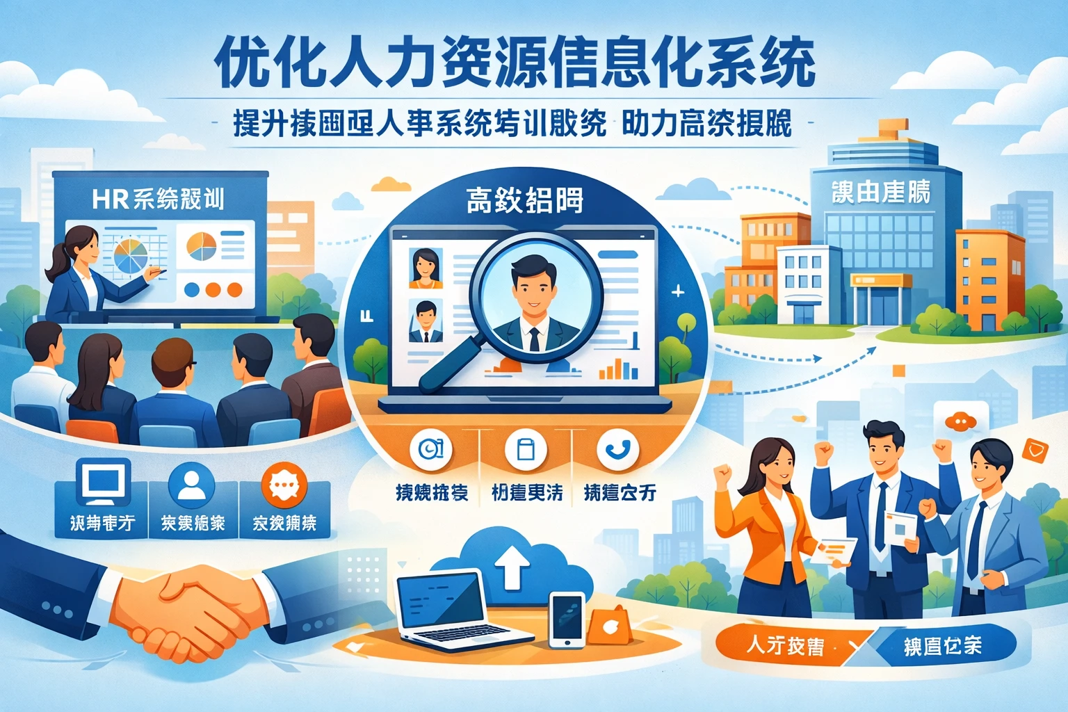 优化人力资源信息化系统：提升集团型人事系统培训服务助力高效招聘