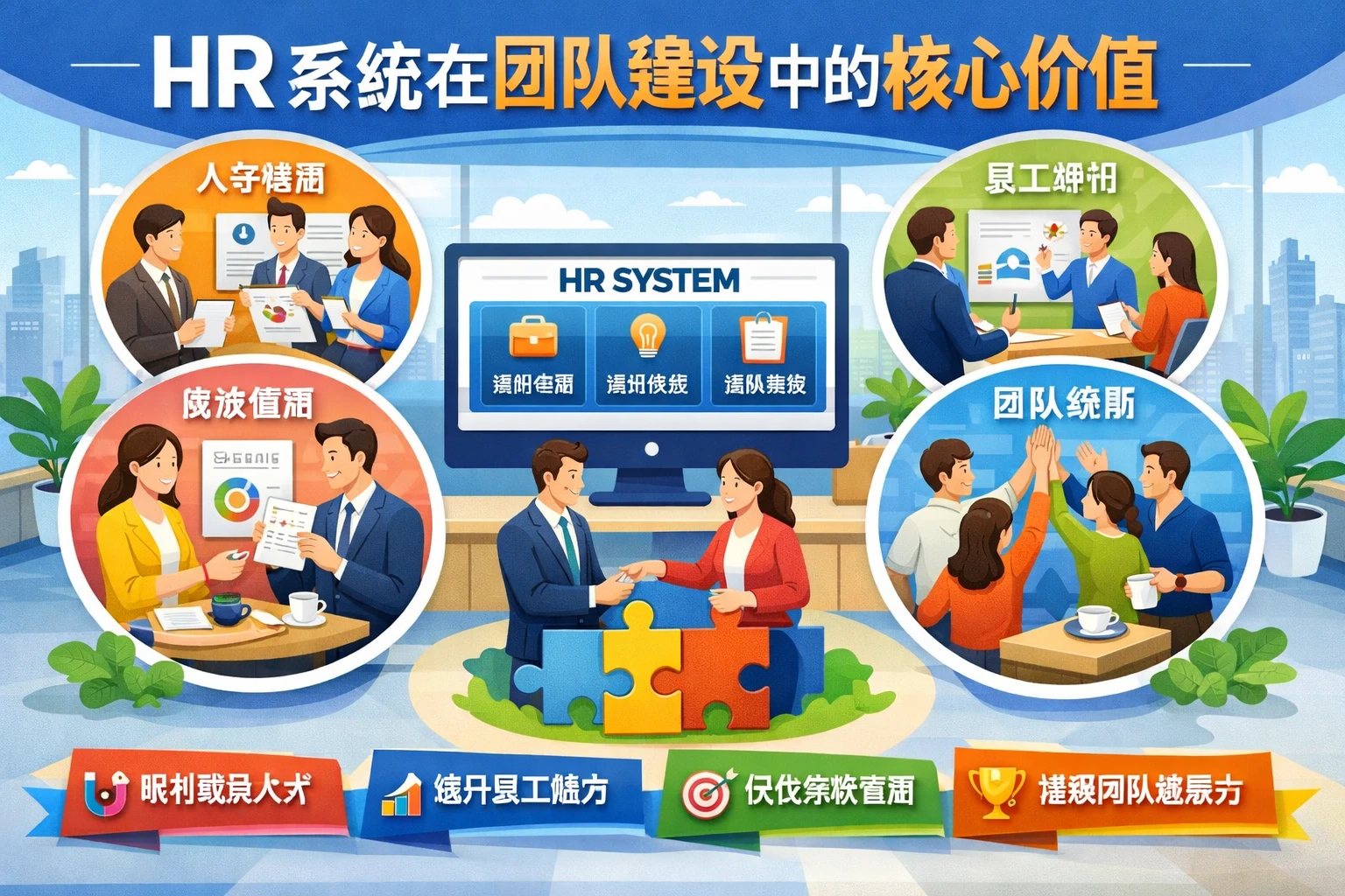 HR系统在团队建设中的核心价值