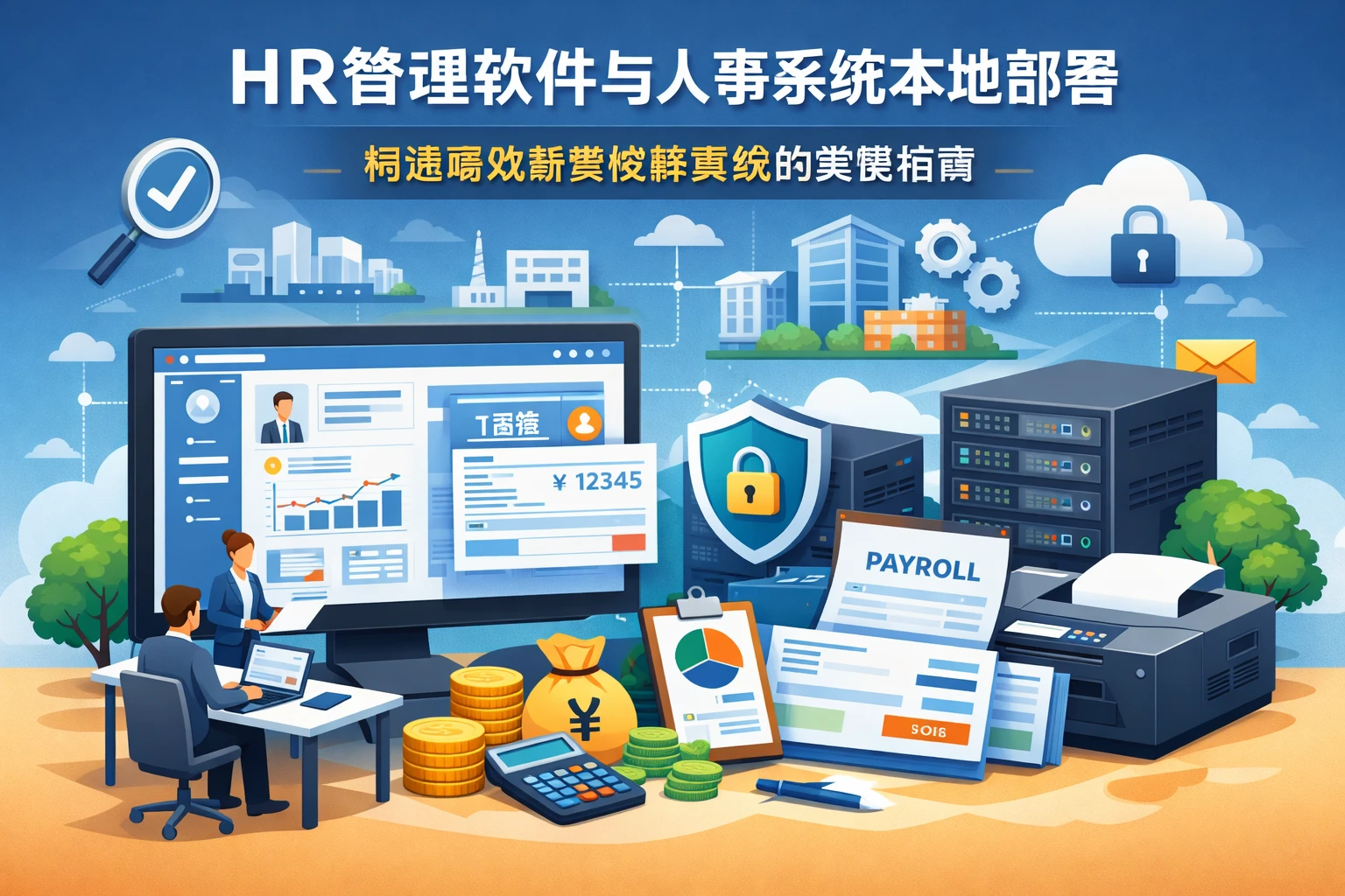 HR管理软件与人事系统本地部署：构建高效薪资核算系统的完整指南