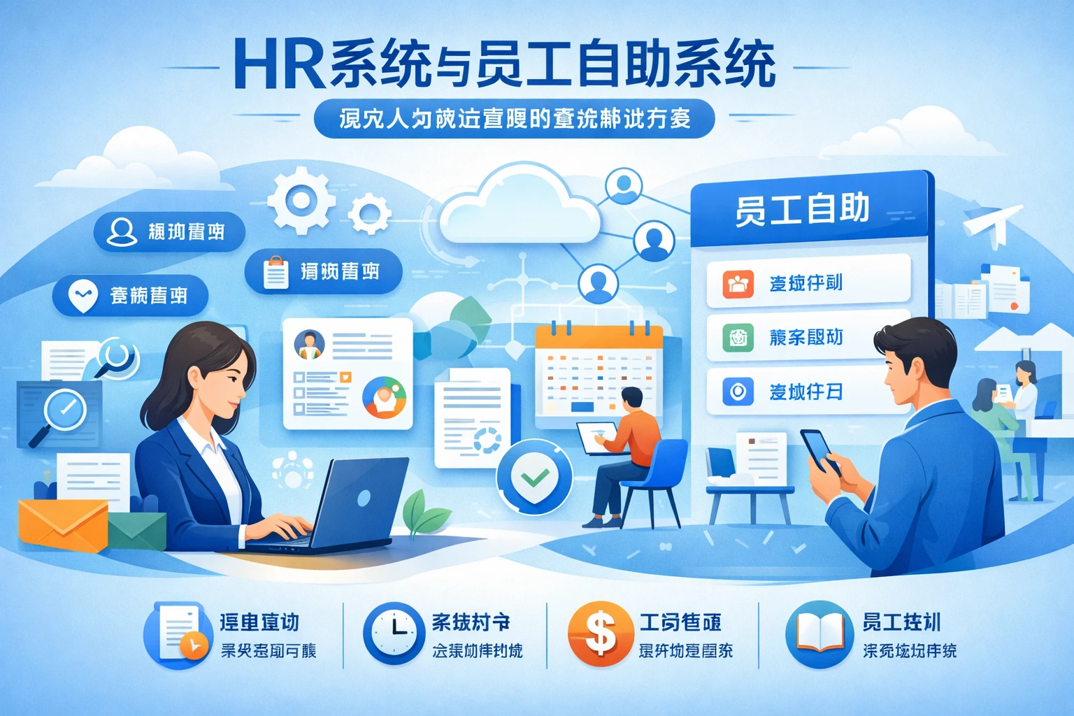 HR系统与员工自助系统：优化人力资源管理的智能解决方案