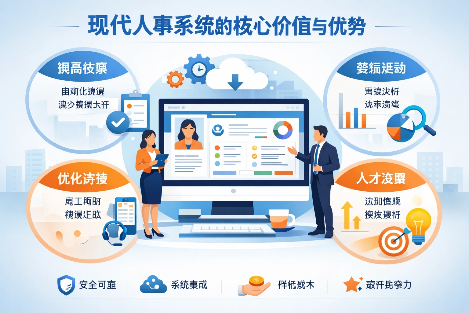 现代人事系统的核心价值与优势