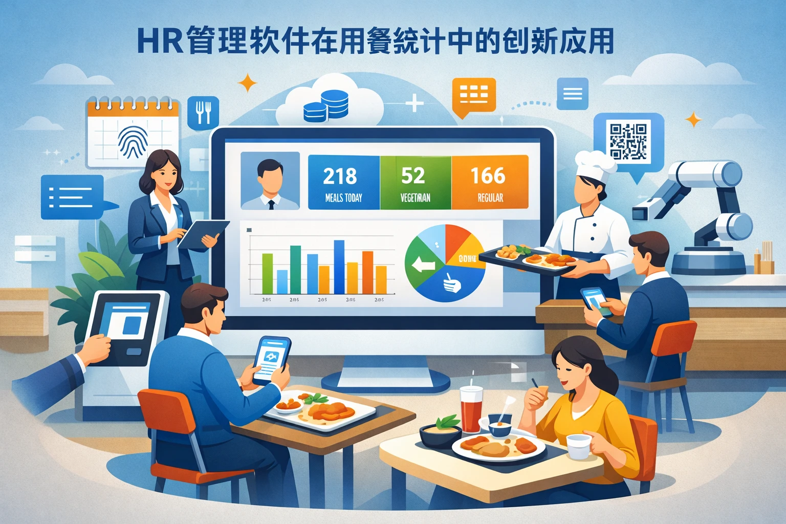 HR管理软件在用餐统计中的创新应用