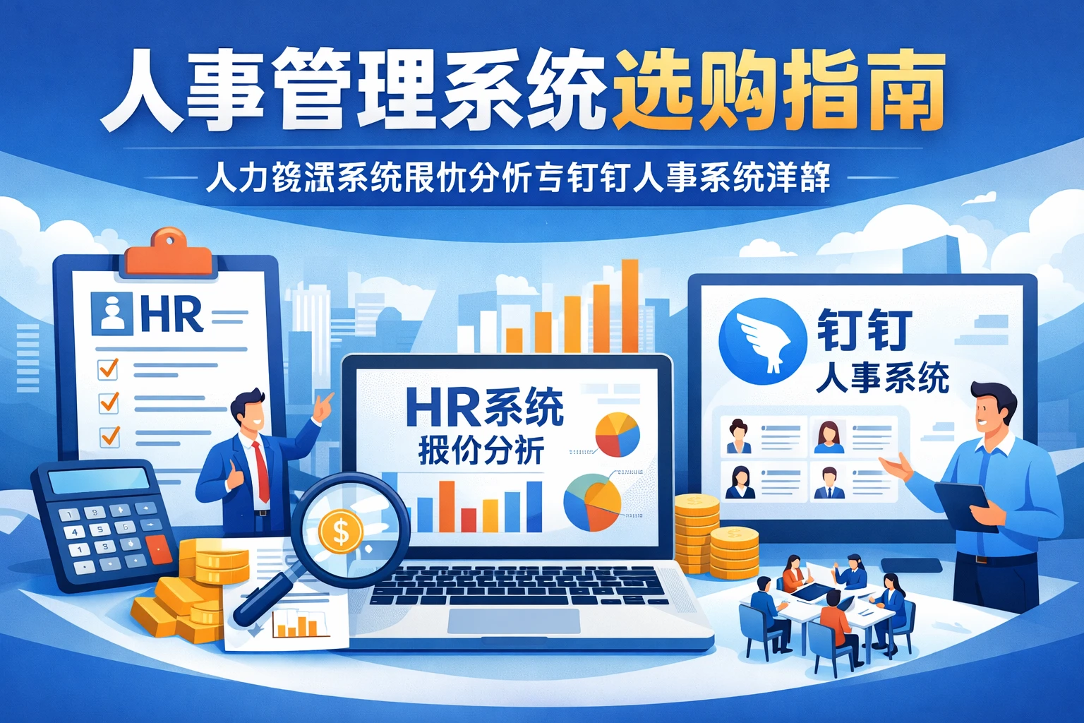 人事管理系统选购指南:人力资源系统报价分析与钉钉人事系统详解
