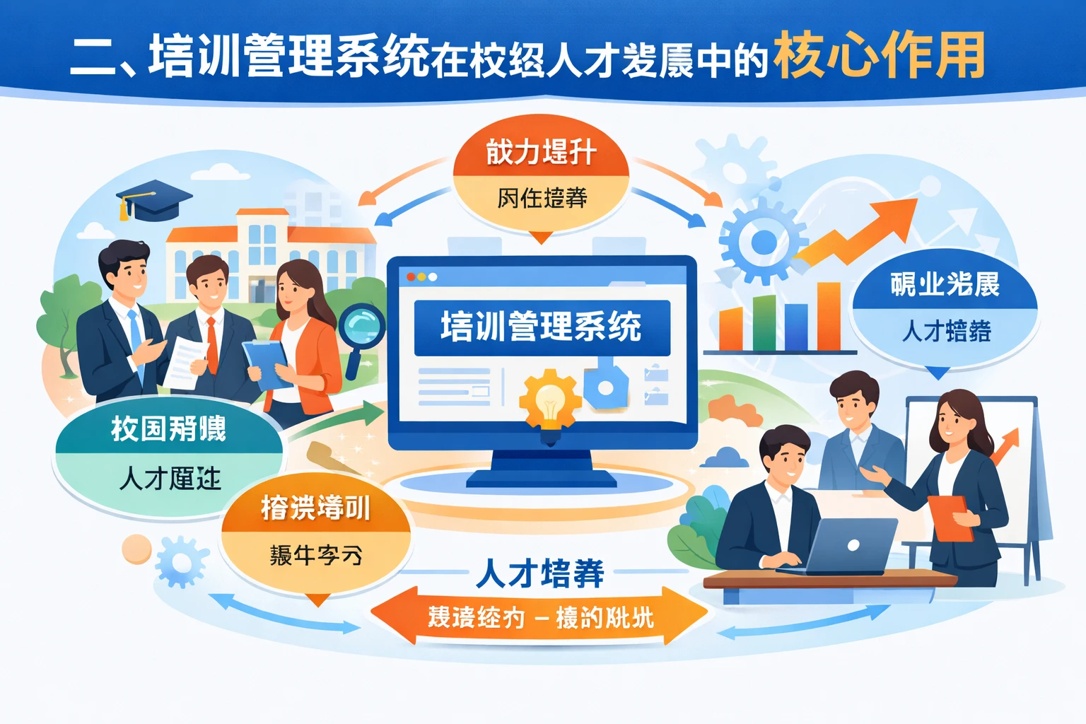 二、培训管理系统在校招人才发展中的核心作用