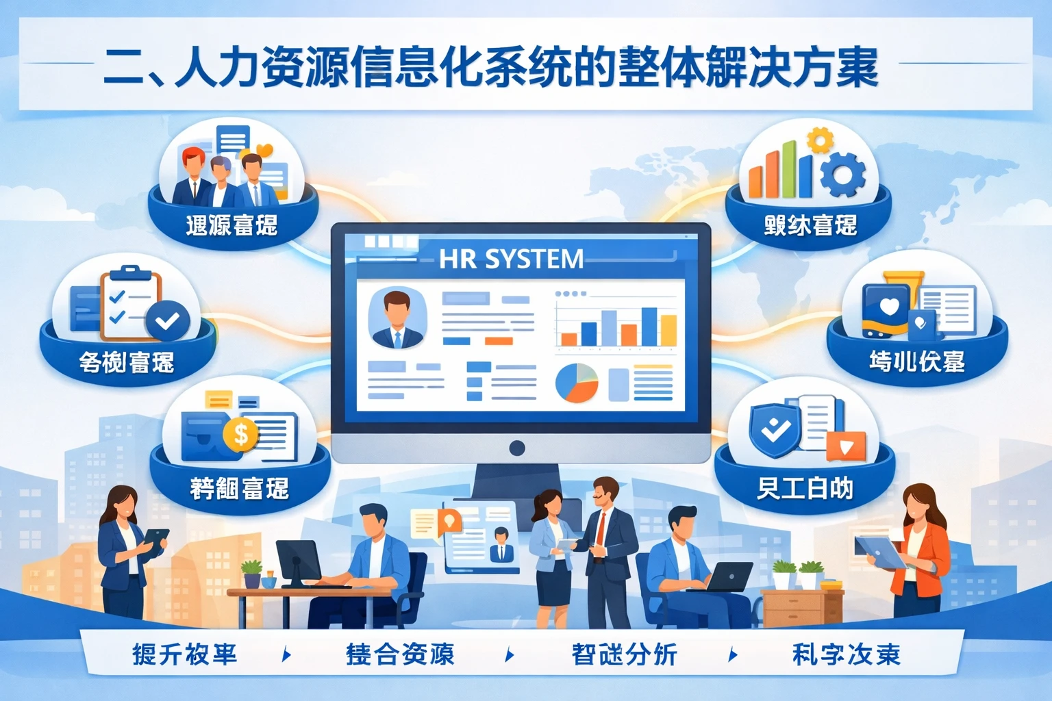 二、人力资源信息化系统的整体解决方案