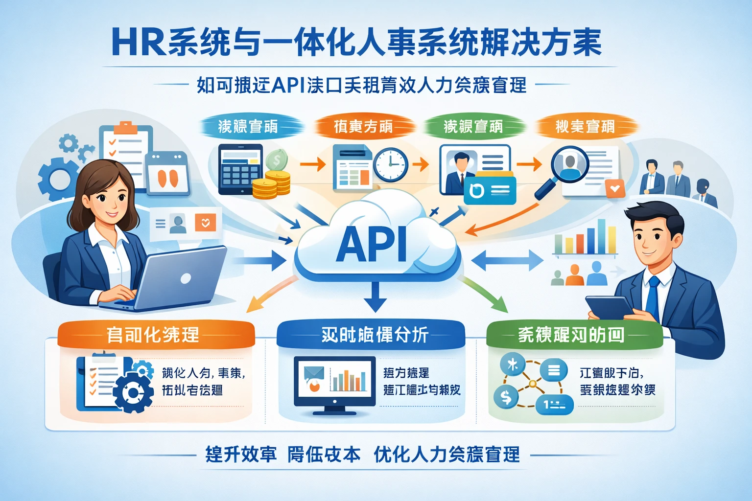 HR系统与一体化人事系统解决方案：如何通过API接口实现高效人力资源管理