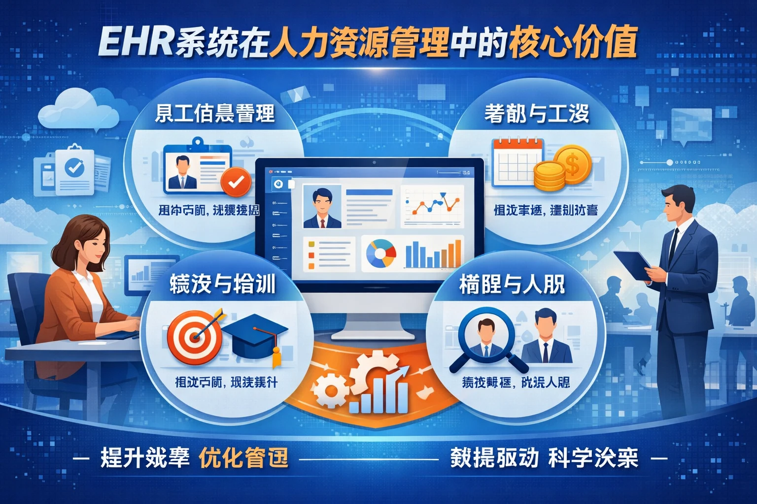 EHR系统在人力资源管理中的核心价值