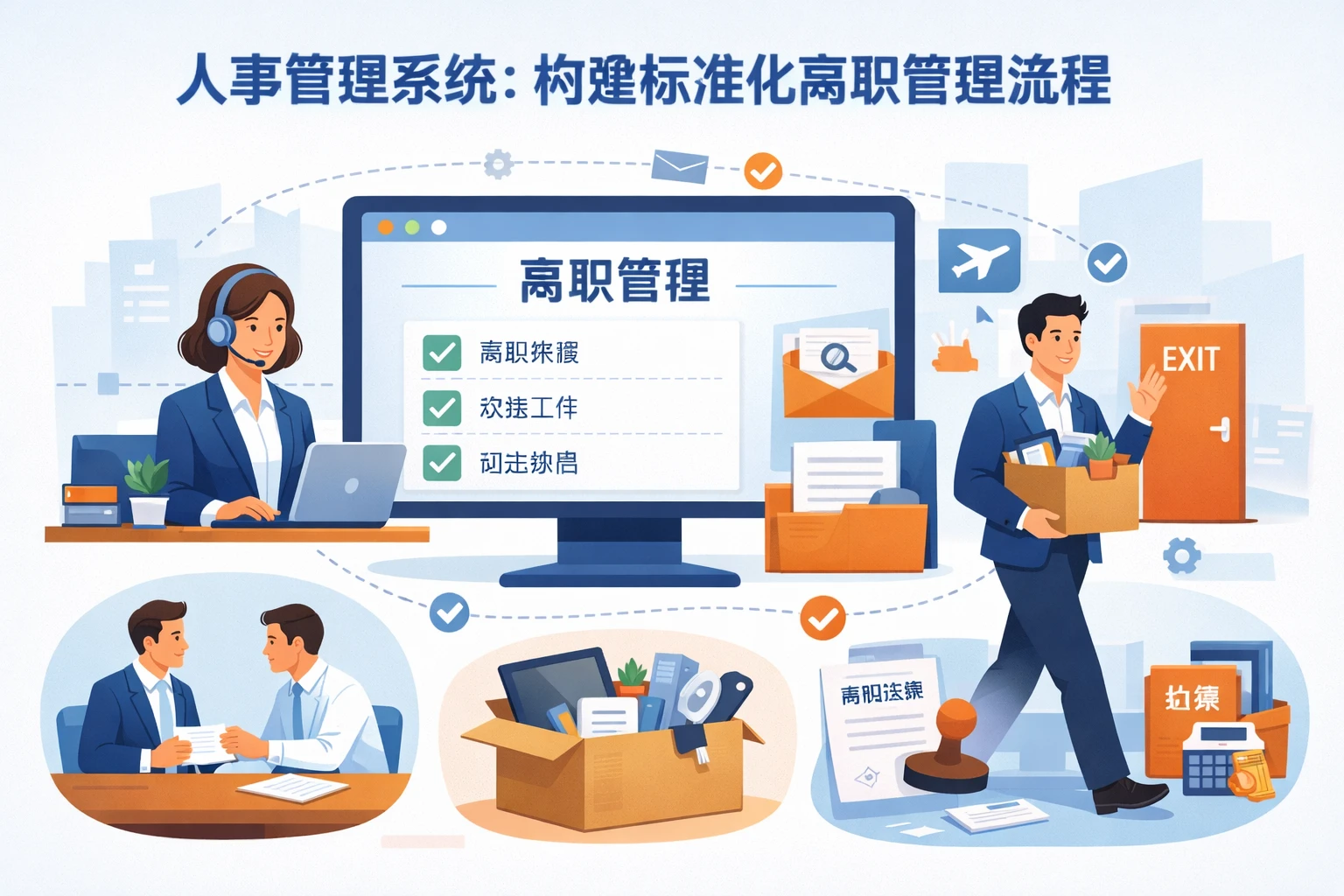 人事管理系统：构建标准化离职管理流程