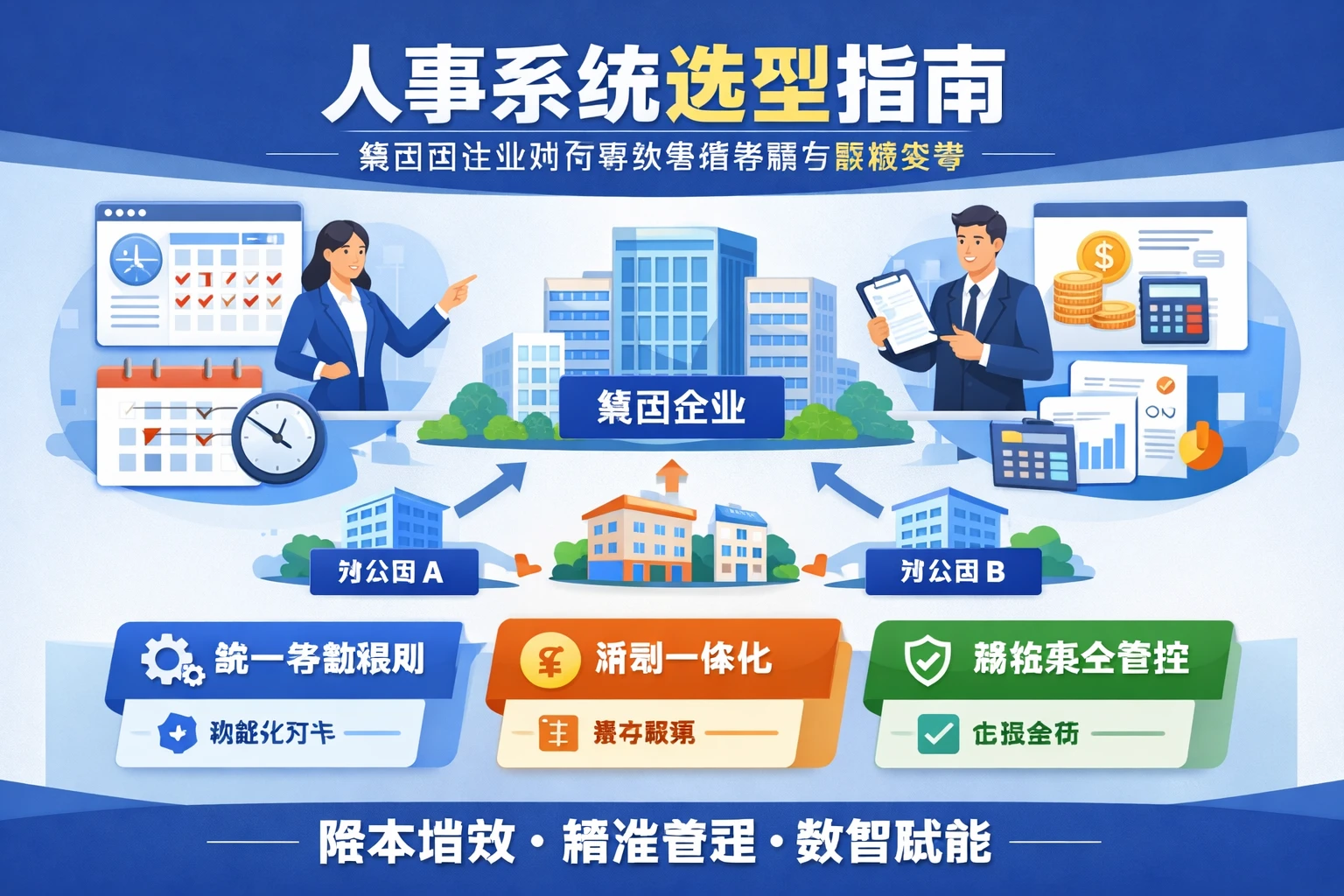 人事系统选型指南：集团型企业如何高效管理考勤与薪酬变革