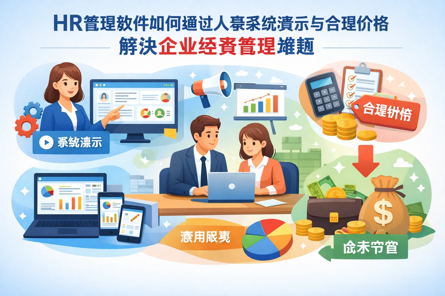 HR管理软件如何通过人事系统演示与合理价格解决企业经费管理难题
