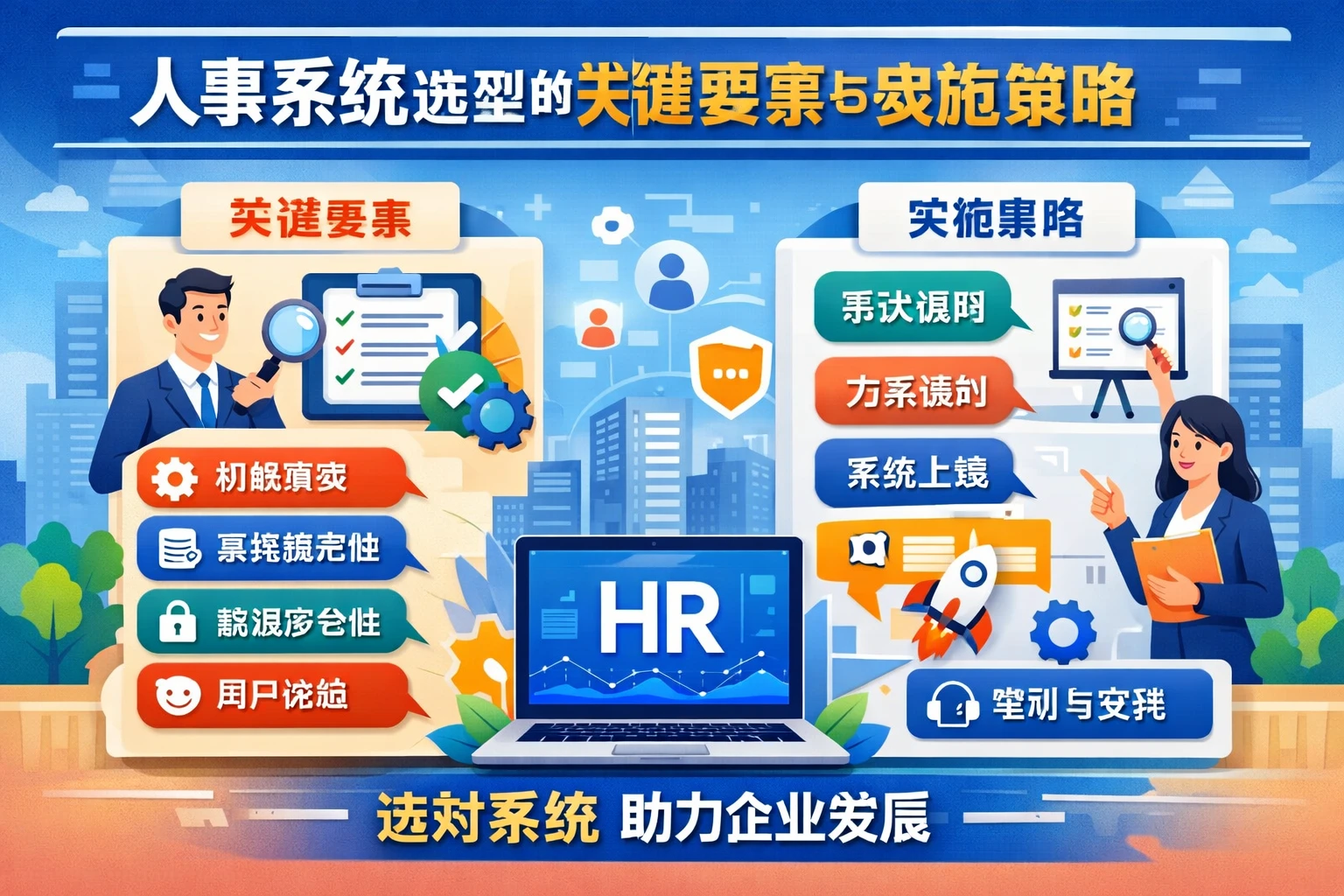 人事系统选型的关键要素与实施策略