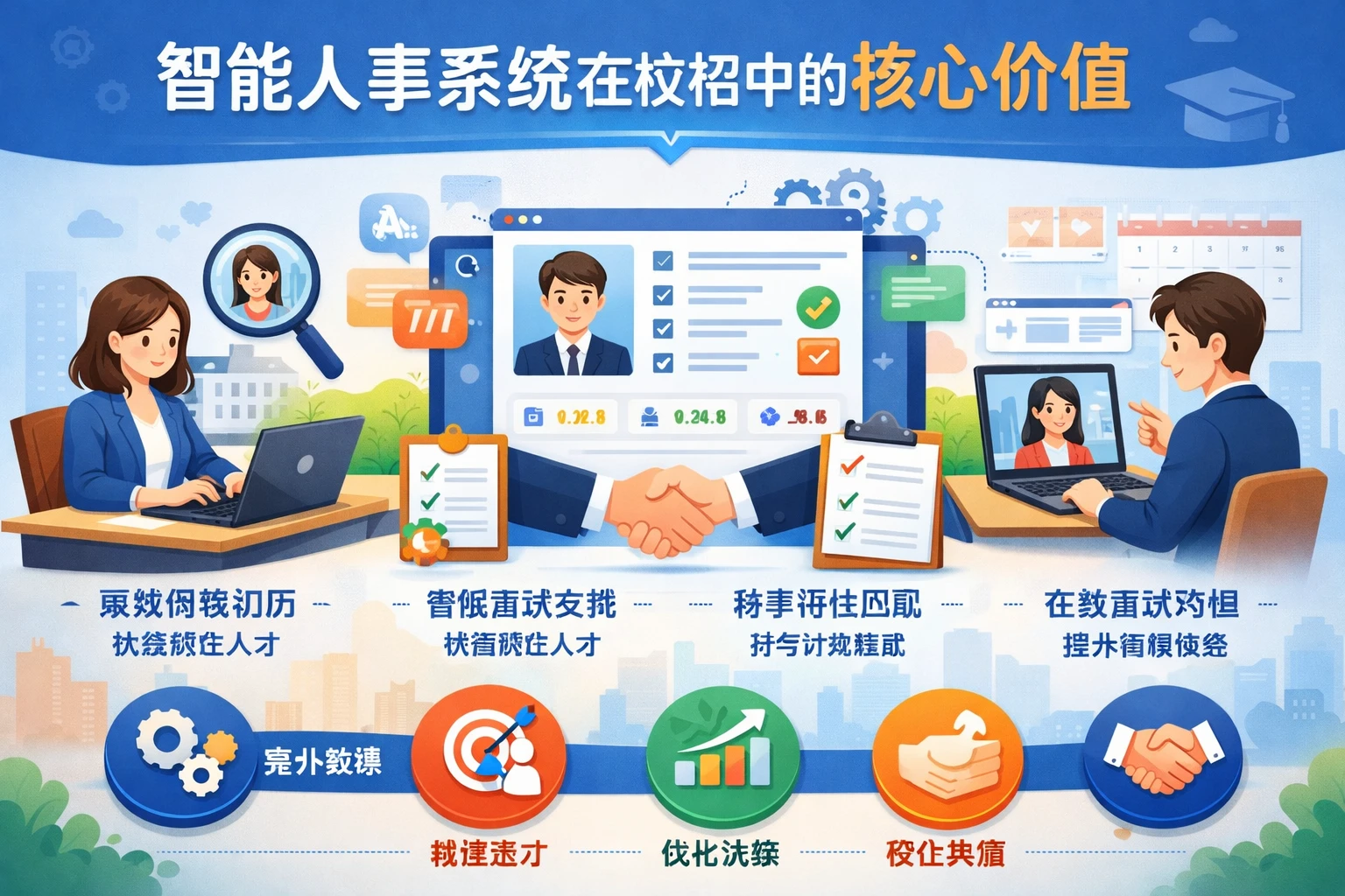 智能人事系统在校招中的核心价值