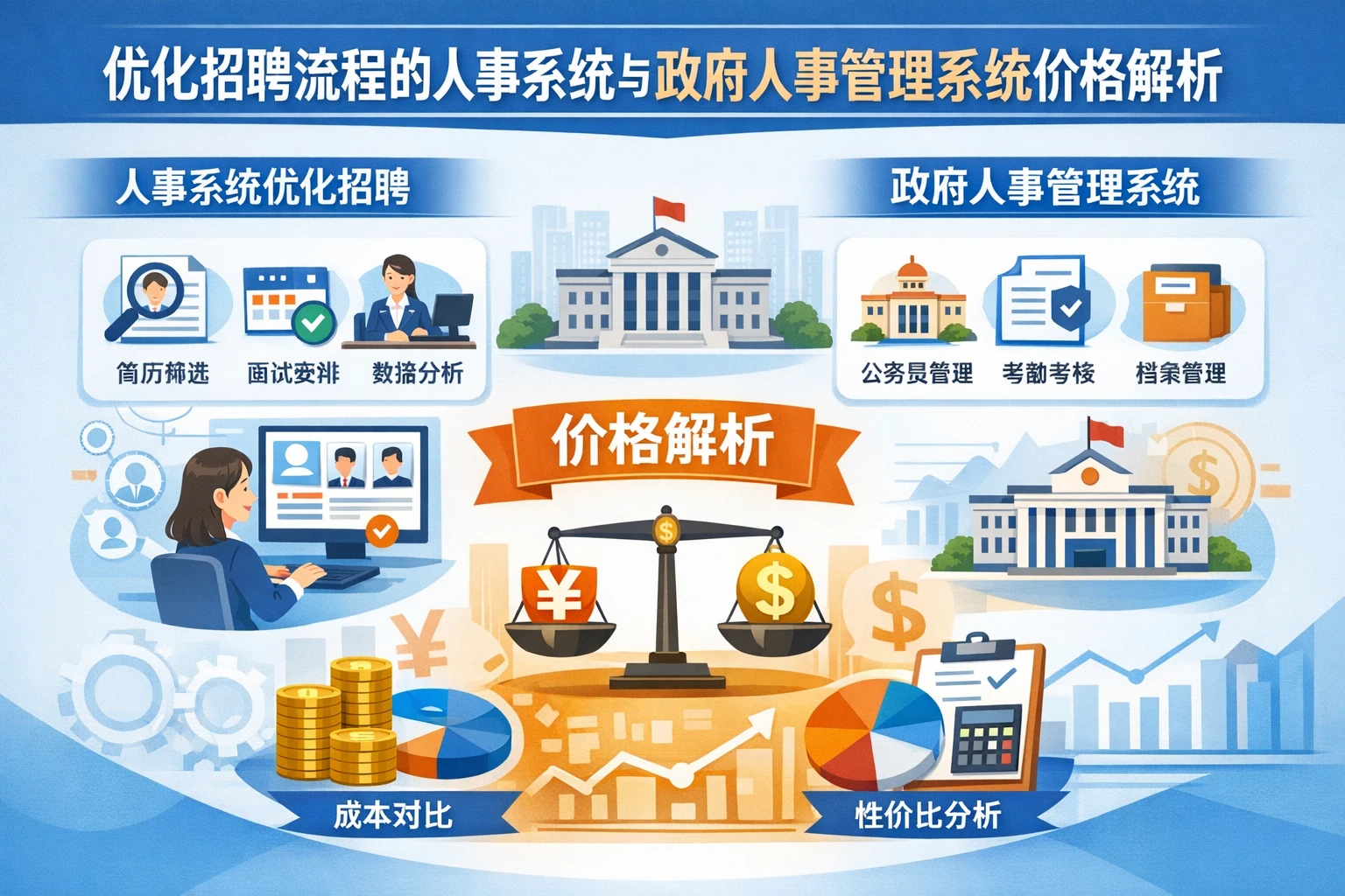 优化招聘流程的人事系统与政府人事管理系统价格解析
