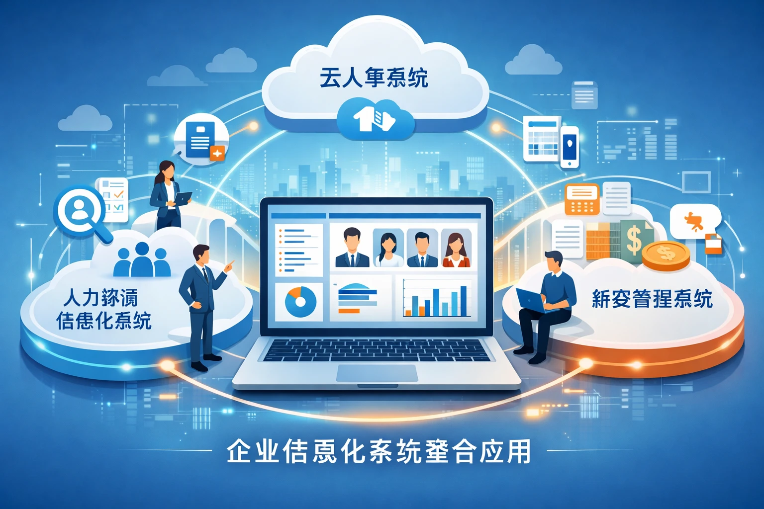 人力资源信息化系统、云人事系统与薪资管理系统在现代企业中的整合应用