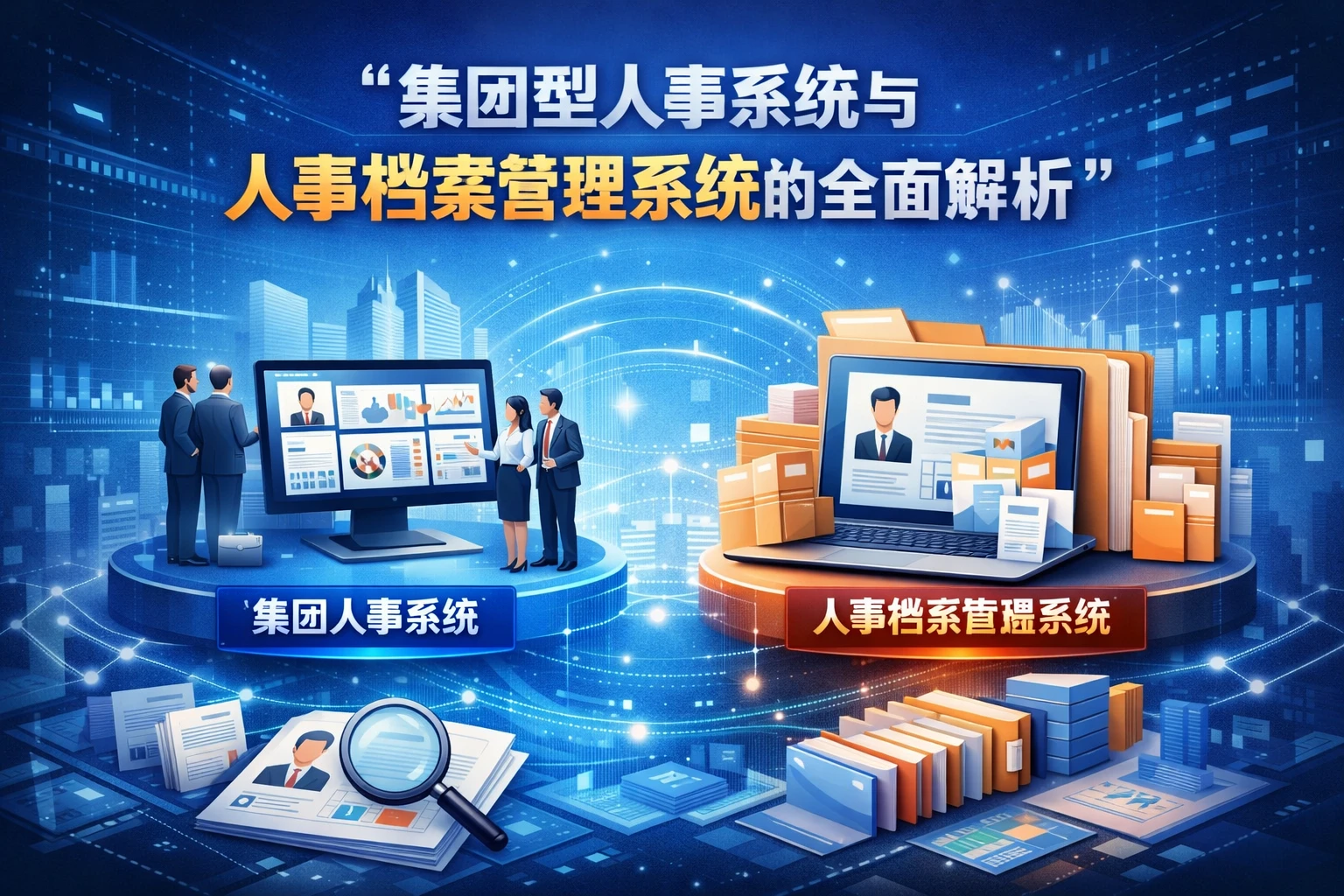 集团型人事系统与人事档案管理系统的全面解析