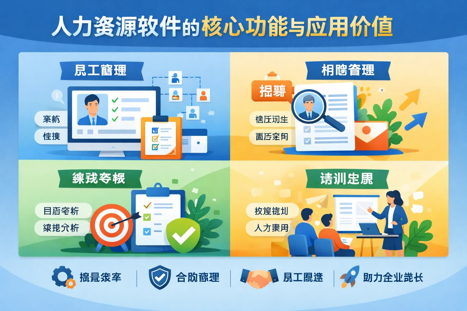 人力资源软件的核心功能与应用价值