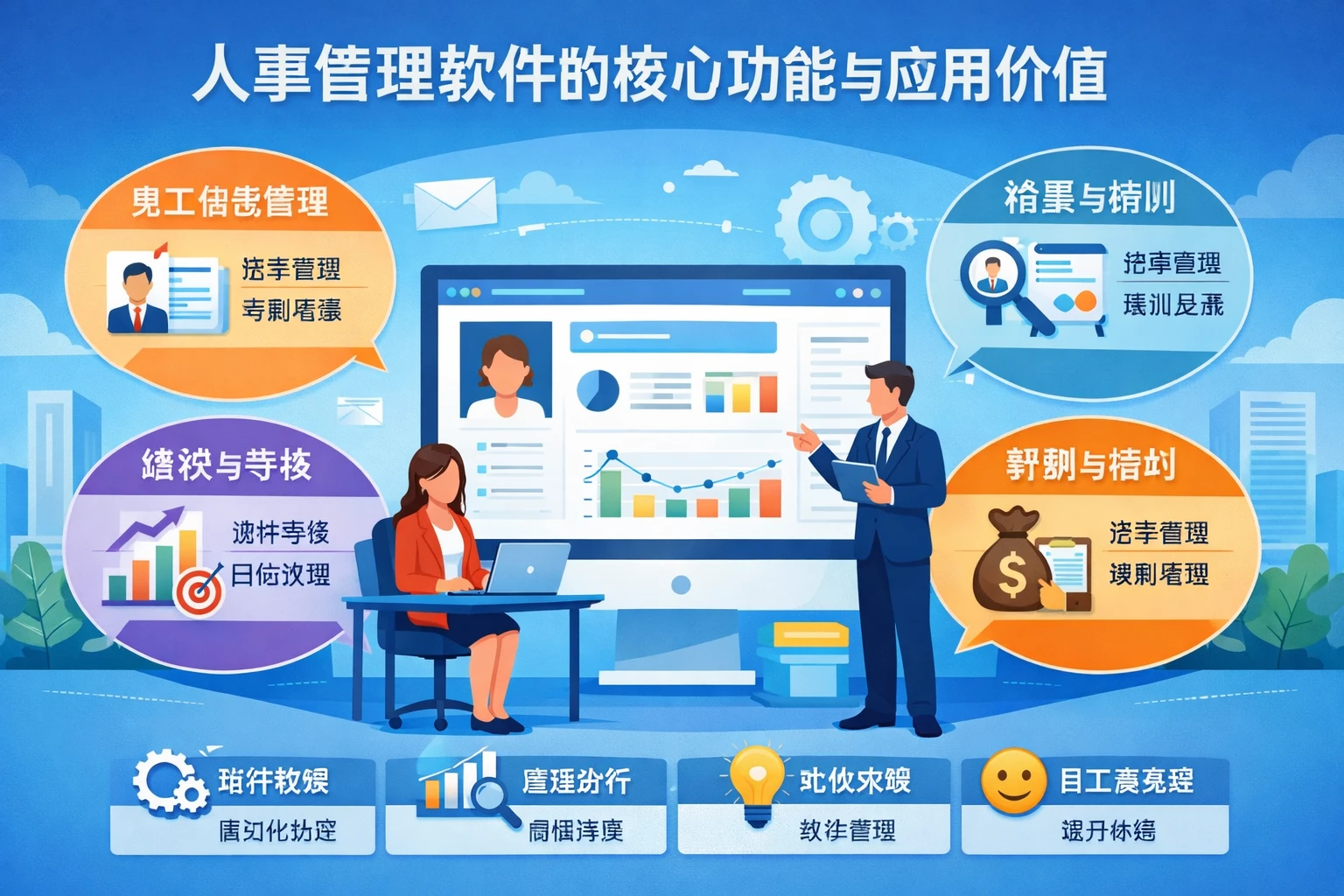 人事管理软件的核心功能与应用价值