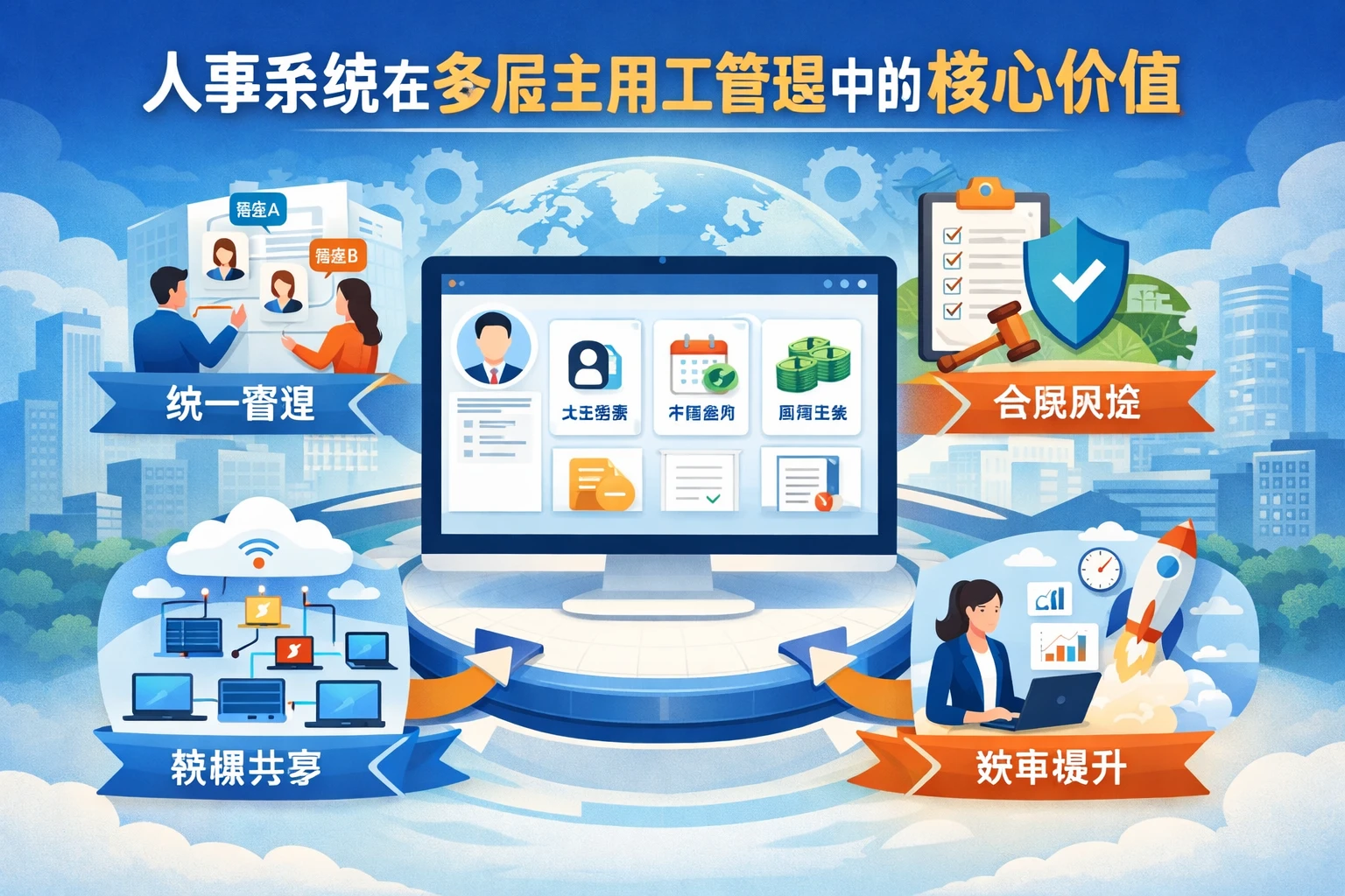 人事系统在多雇主用工管理中的核心价值