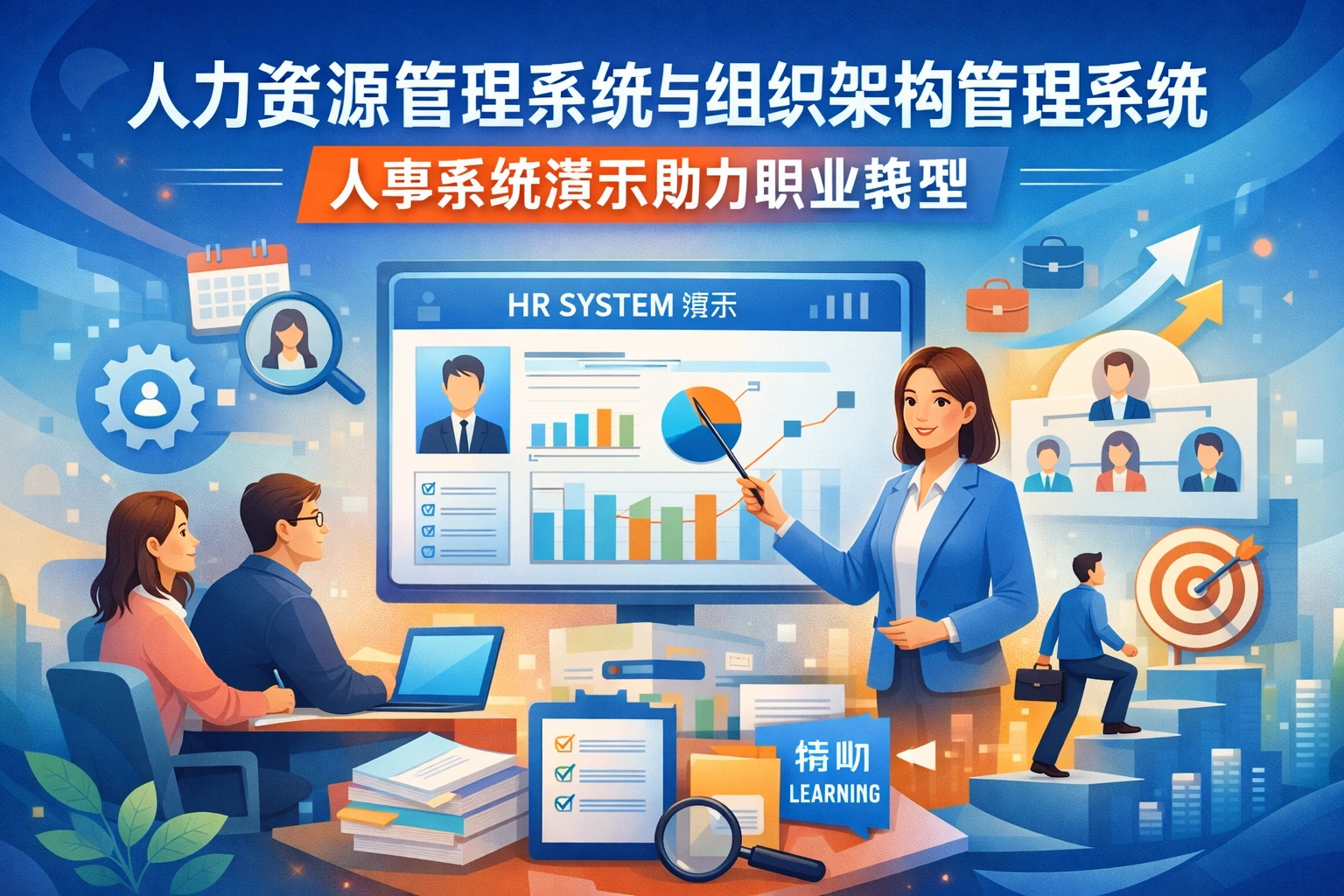 人力资源管理系统与组织架构管理系统：人事系统演示助力职业转型