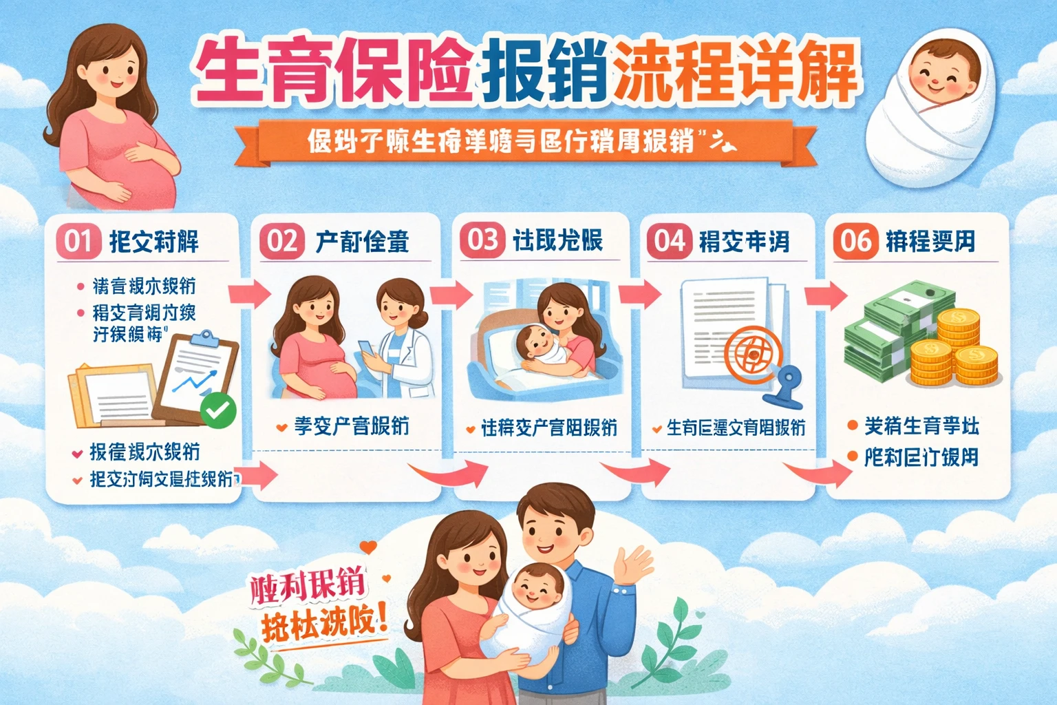 生育保险报销流程详解