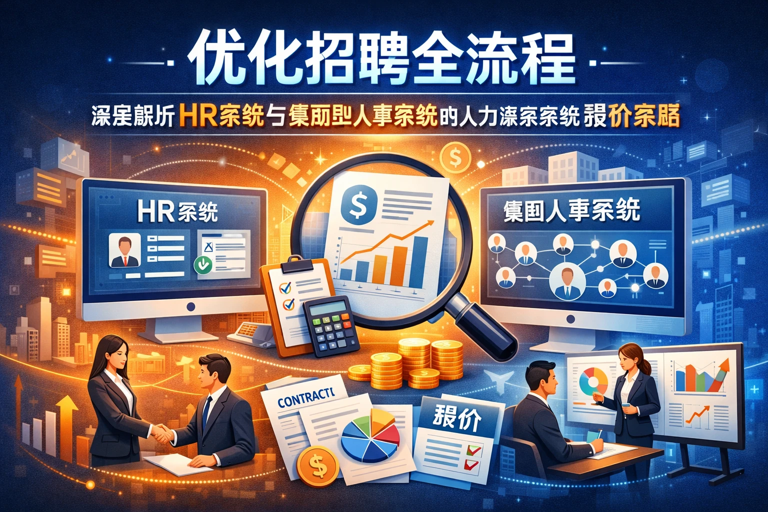 优化招聘全流程：深度解析HR系统与集团型人事系统的人力资源系统报价策略