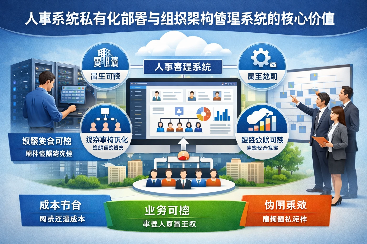 人事系统私有化部署与组织架构管理系统的核心价值