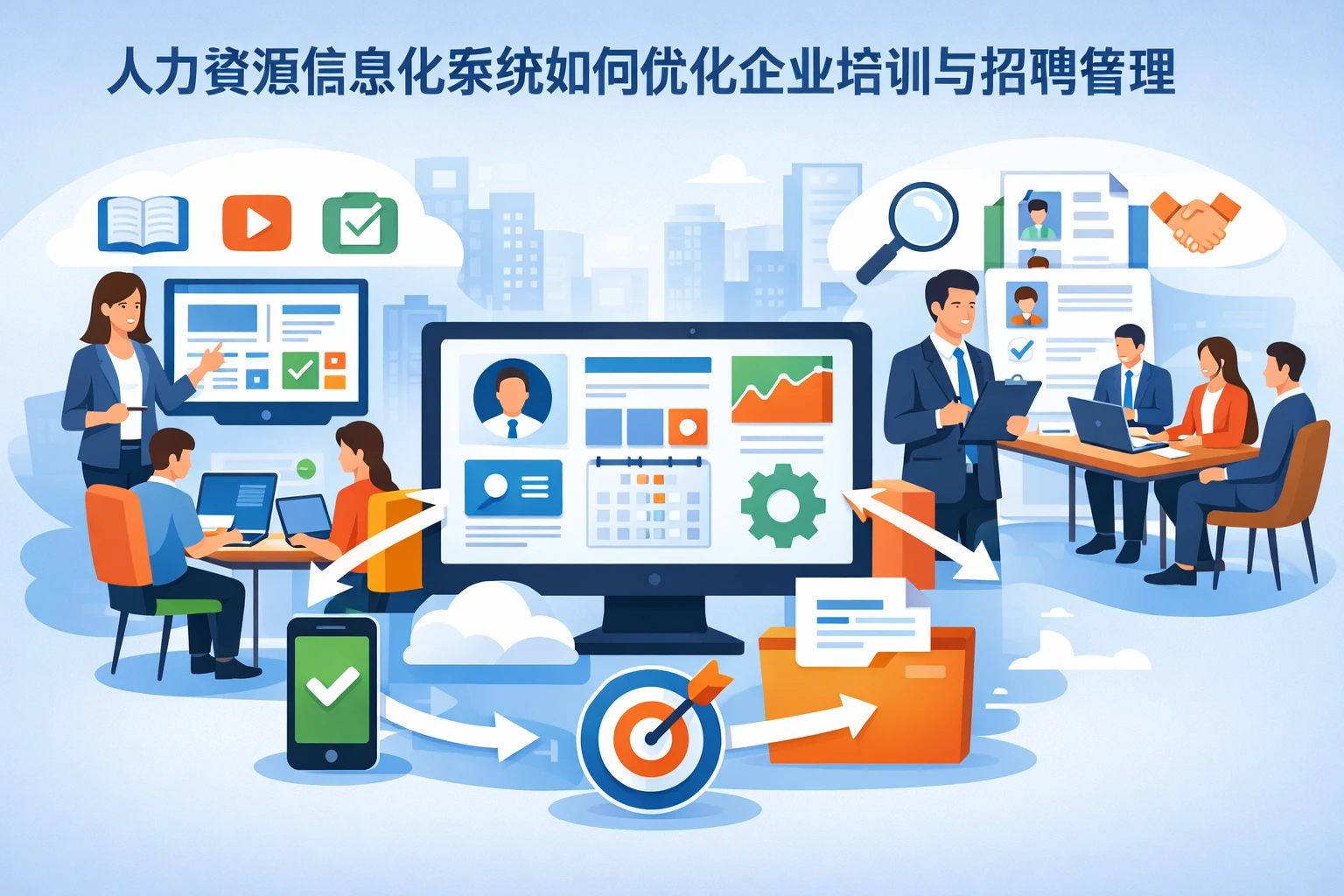 人力资源信息化系统如何优化企业培训与招聘管理