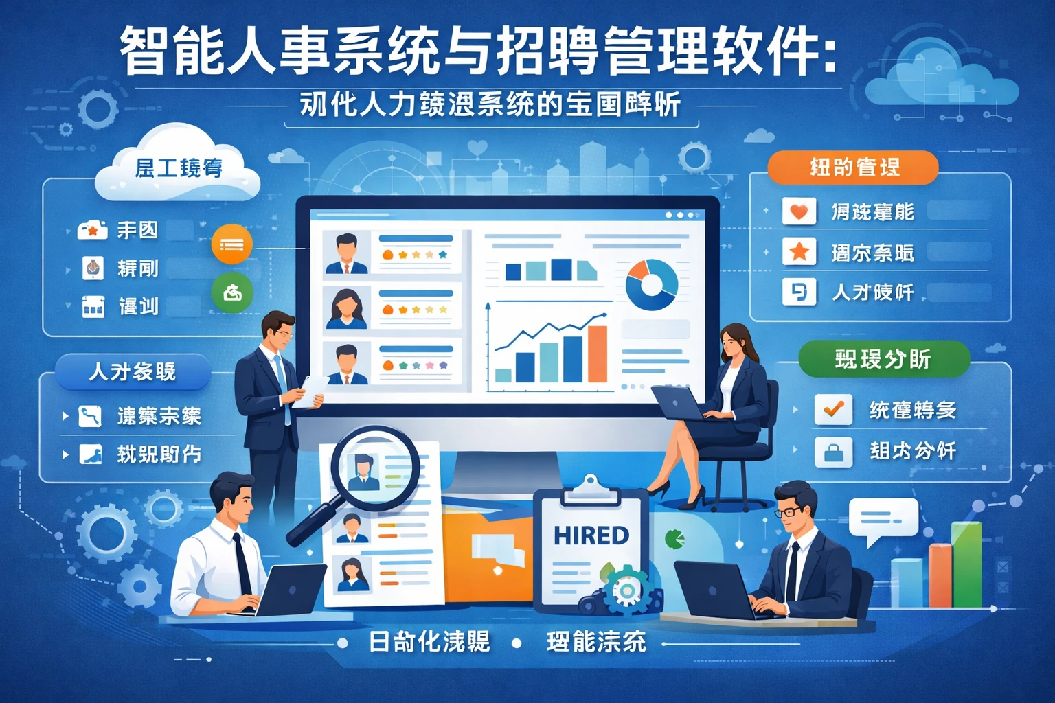 智能人事系统与招聘管理软件:现代人力资源系统的全面解析