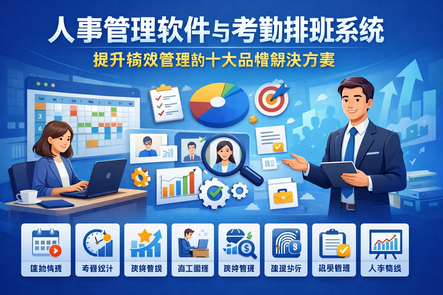 人事管理软件与考勤排班系统：提升绩效管理的十大品牌解决方案