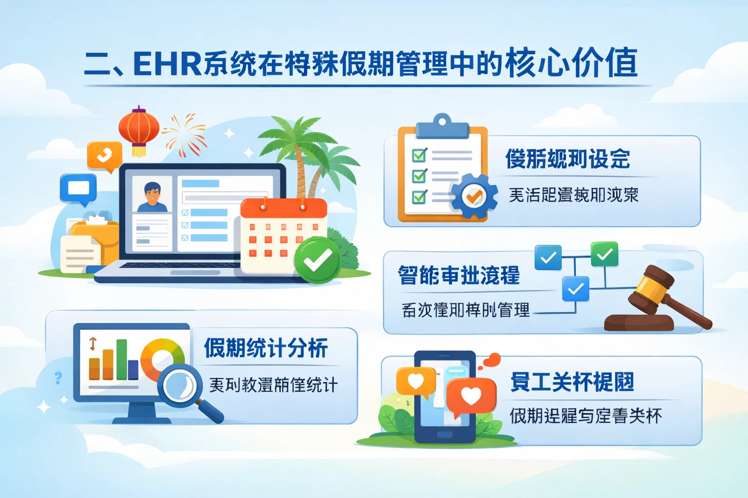 二、ehr系统在特殊假期管理中的核心价值