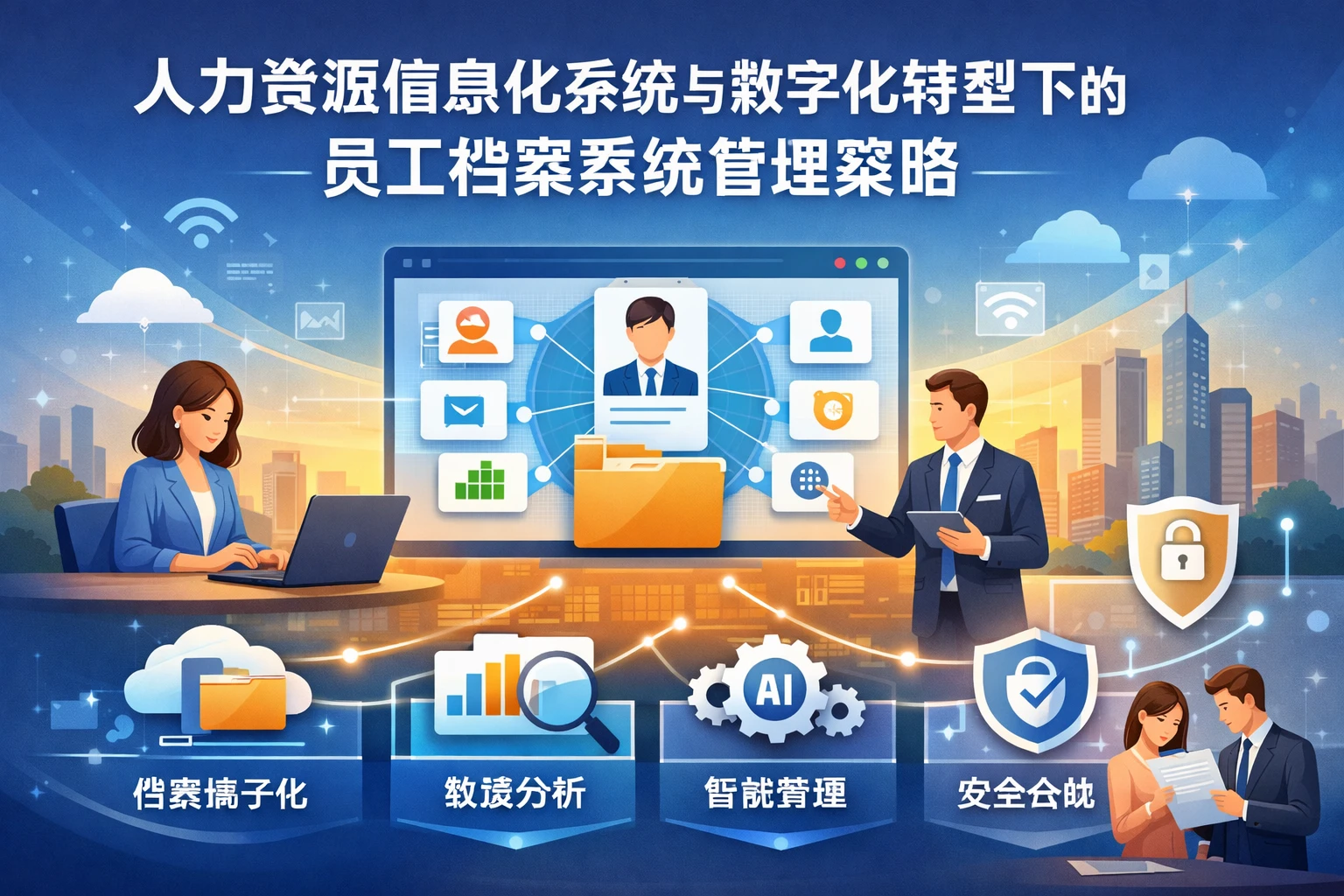 人力资源信息化系统与数字化转型下的员工档案系统管理策略