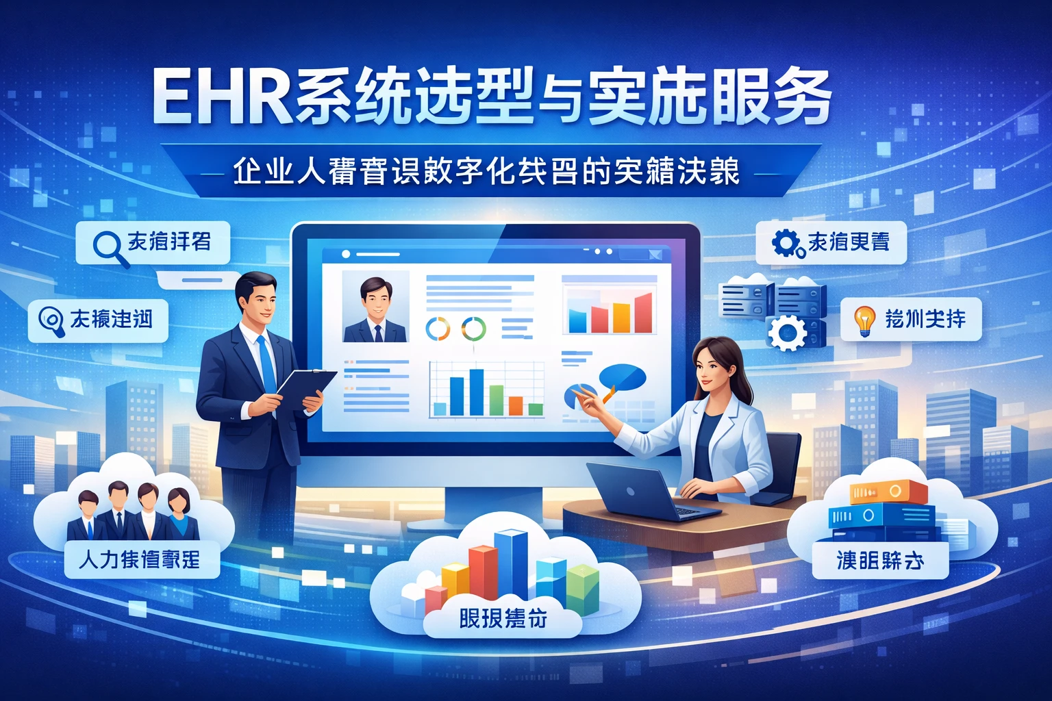 EHR系统选型与实施服务：企业人事管理数字化转型的关键决策