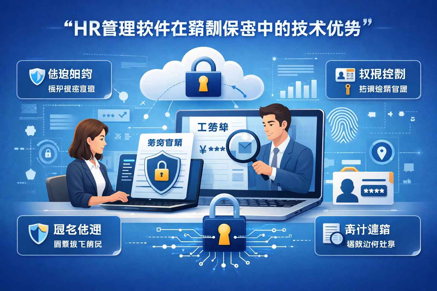 HR管理软件在薪酬保密中的技术优势