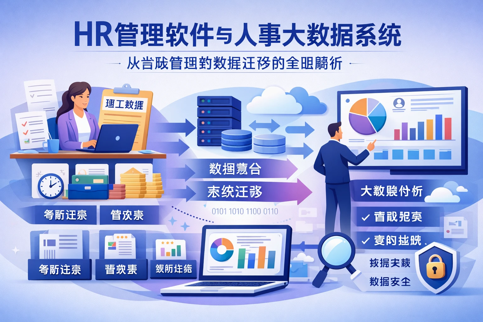 HR管理软件与人事大数据系统：从台账管理到数据迁移的全面解析