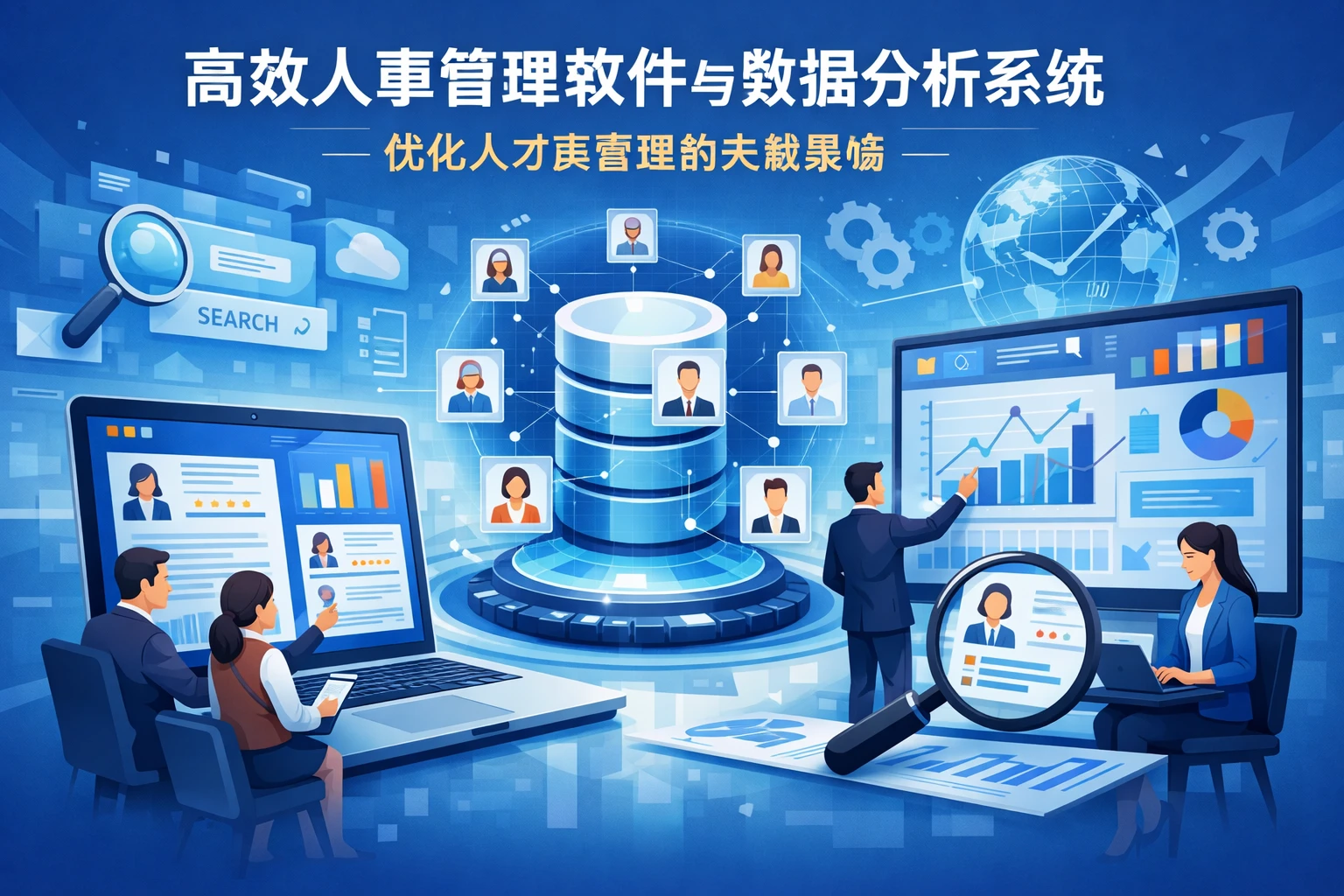 高效人事管理软件与数据分析系统：优化人才库管理的关键策略