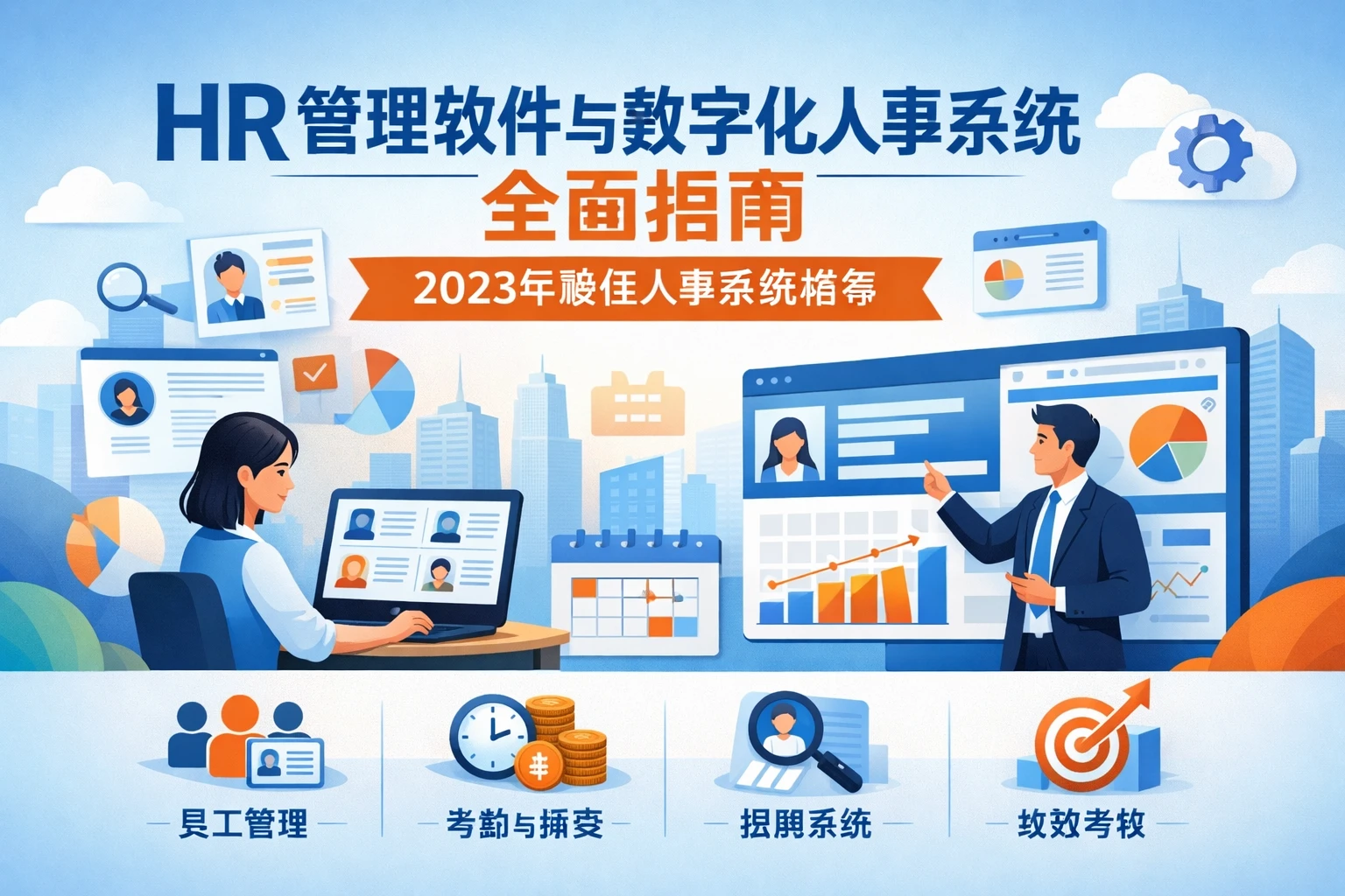 HR管理软件与数字化人事系统全面指南：2023年最佳人事系统推荐