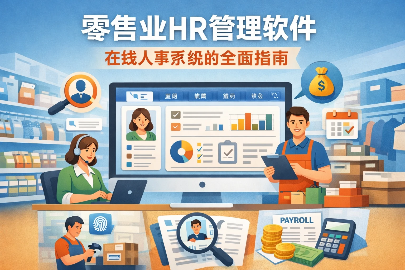 零售业HR管理软件:在线人事系统的全面指南