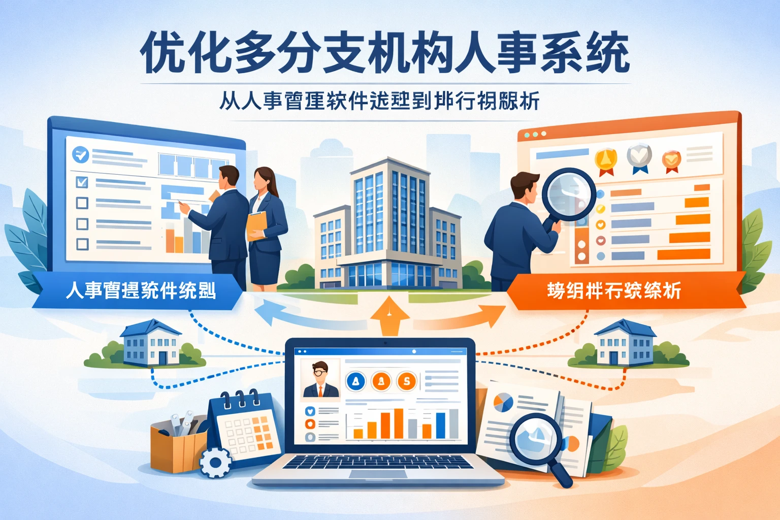 优化多分支机构人事系统：从人事管理软件选型到排行榜解析
