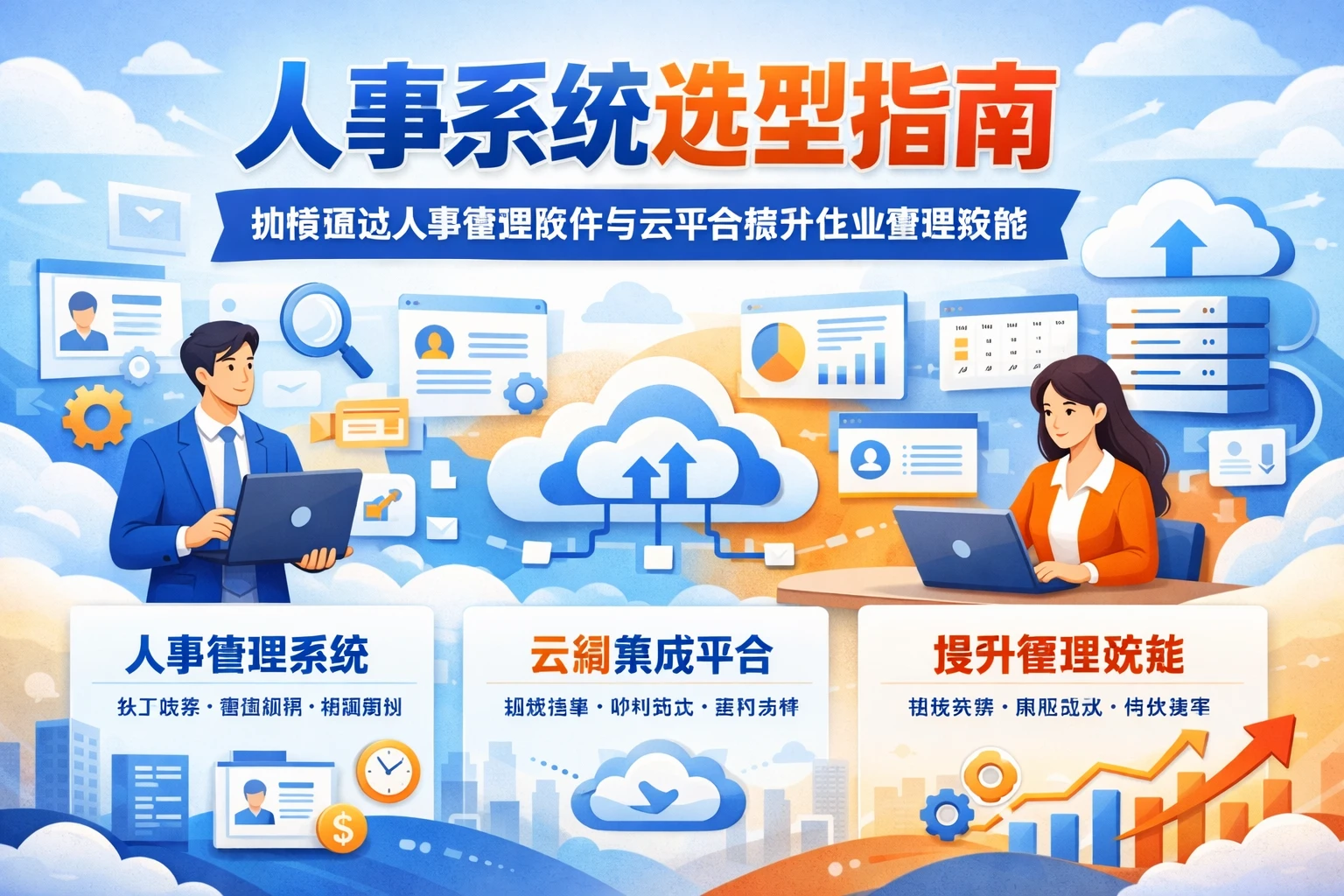 人事系统选型指南：如何通过人事管理软件与云平台提升企业管理效能