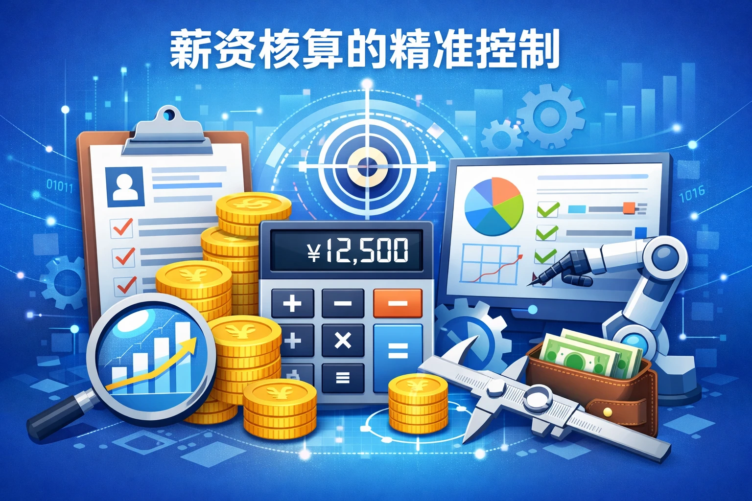 薪资核算的精准控制