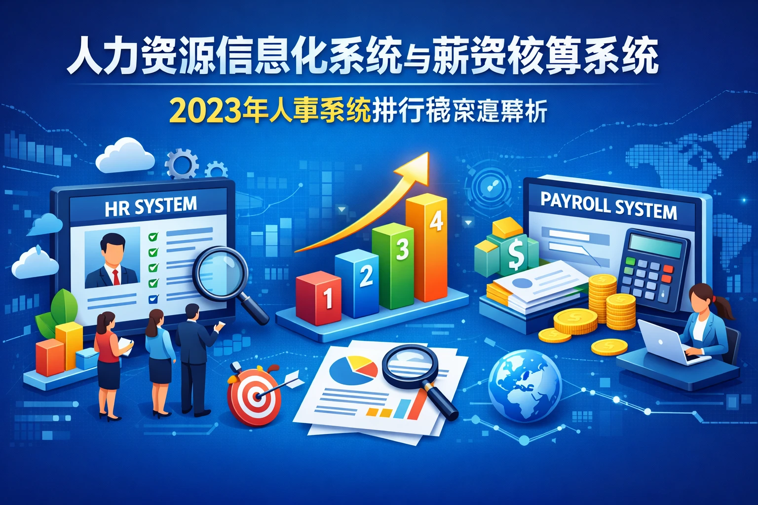 人力资源信息化系统与薪资核算系统：2023年人事系统排行榜深度解析